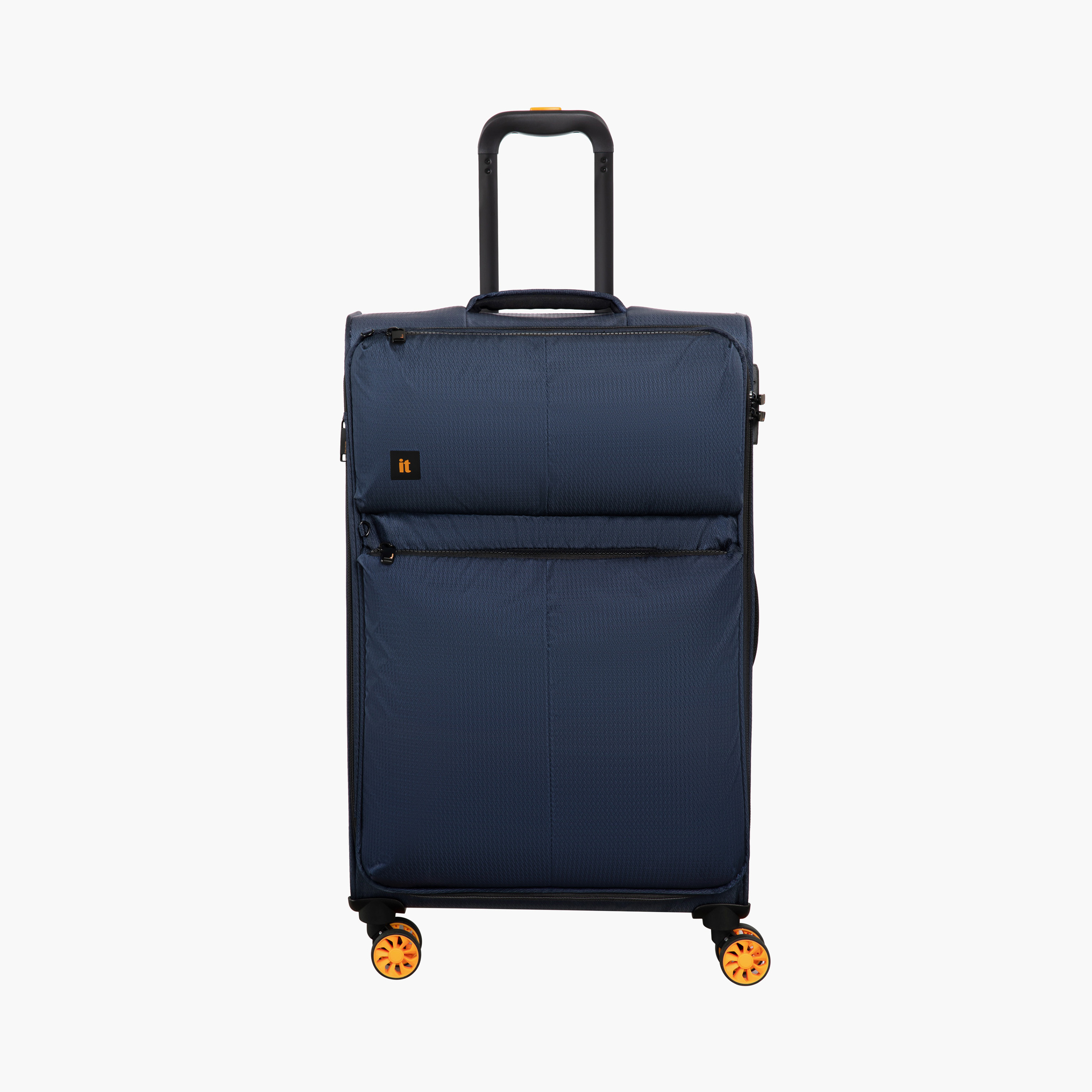 IT Solid Softcase Trolley Bag with Retractable Handle - 20 Inches Check-in Bag-travel-luggagesandbags-luggage-image-2