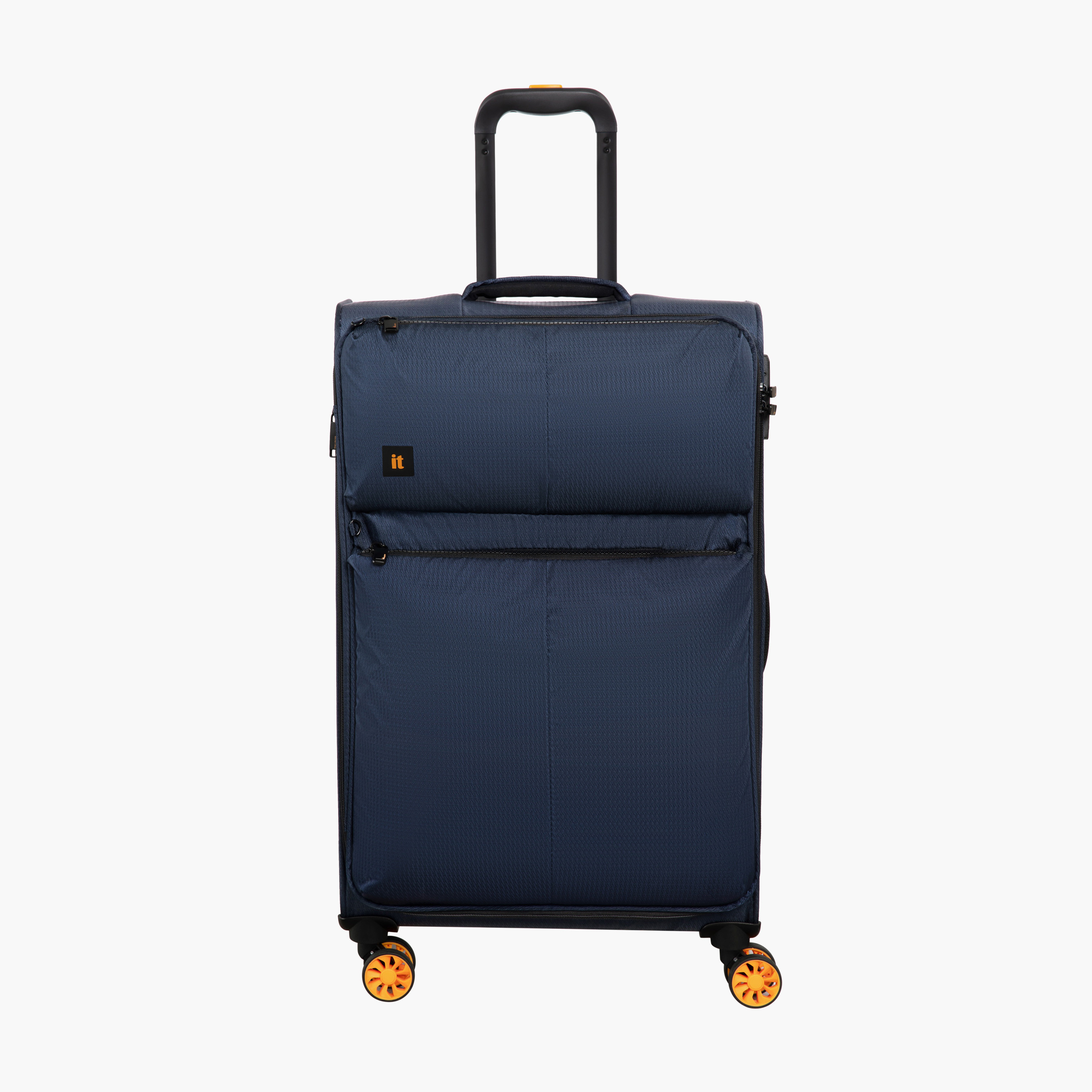 IT Solid Softcase Trolley Bag with Retractable Handle - 24 Inches Check-in Bag-travel-luggagesandbags-luggage-image-3