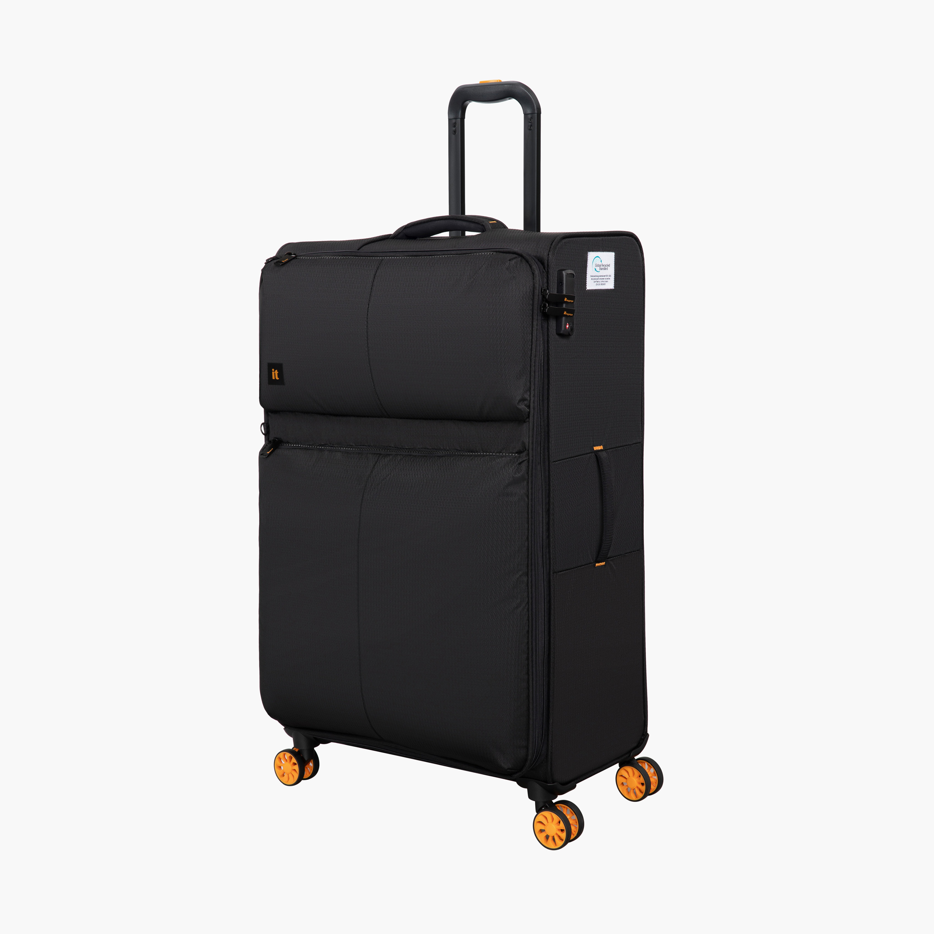 IT Solid Softcase Trolley Bag with Retractable Handle - 28 Inches Check-in Bag-travel-luggagesandbags-luggage-image-1