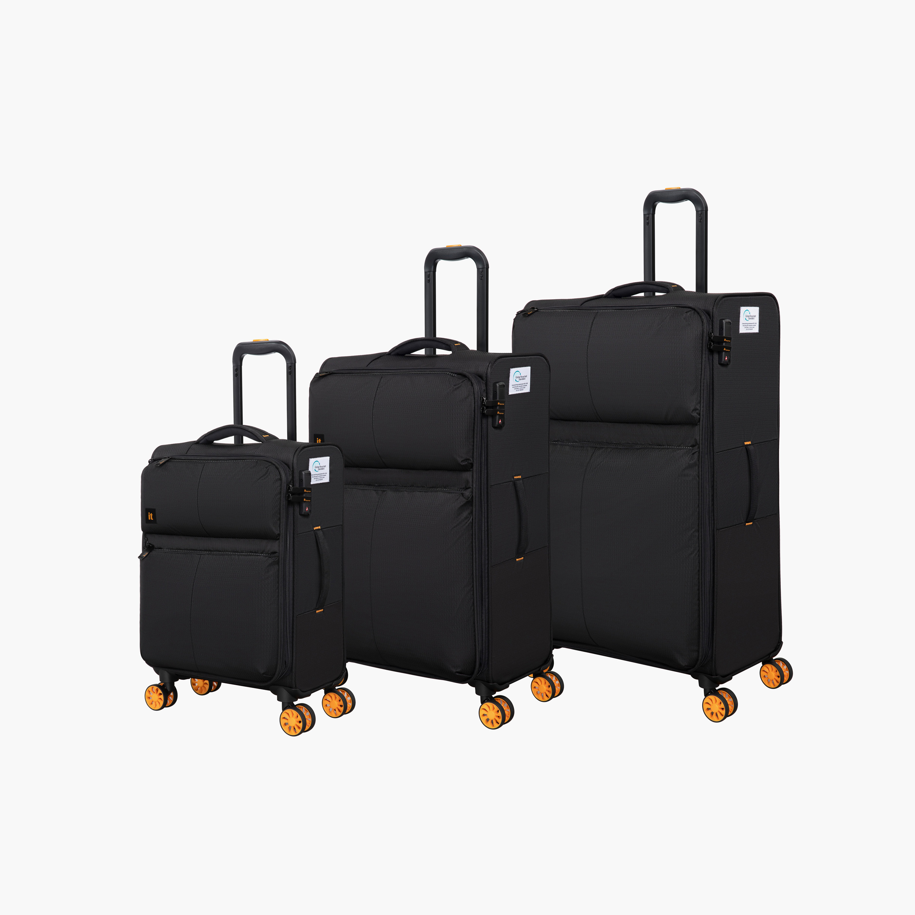 IT Solid Softcase Trolley Bag with Retractable Handle - 28 Inches Check-in Bag-travel-luggagesandbags-luggage-image-4