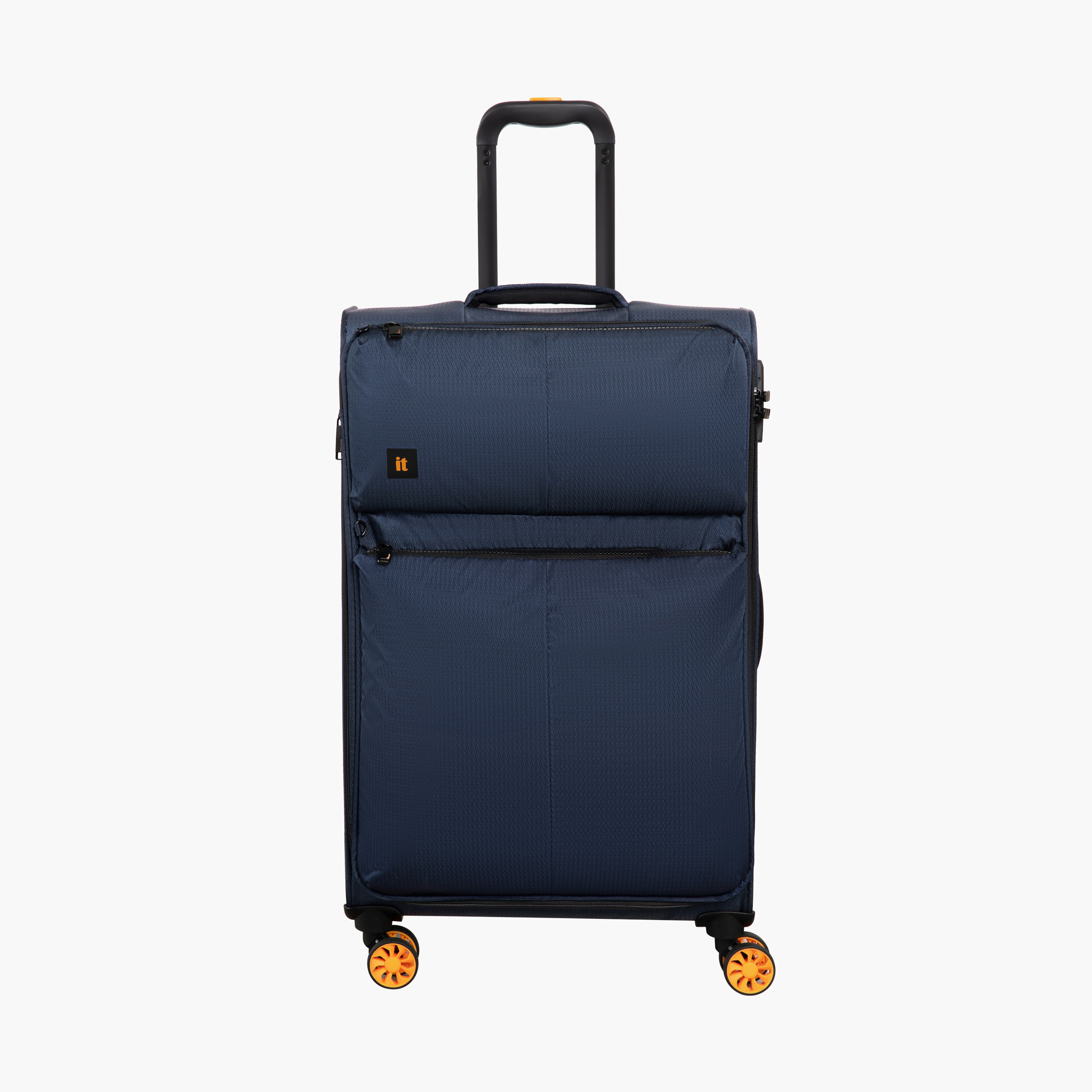 IT Solid Softcase Trolley Bag with Retractable Handle - 28 Inches Check-in Bag-travel-luggagesandbags-luggage-image-3