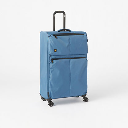 IT Solid Softcase Trolley Bag with Retractable Handle and Wheels - 28 inches-Luggage-image-0