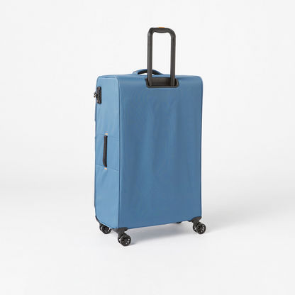 IT Solid Softcase Trolley Bag with Retractable Handle and Wheels - 28 inches-Luggage-image-3