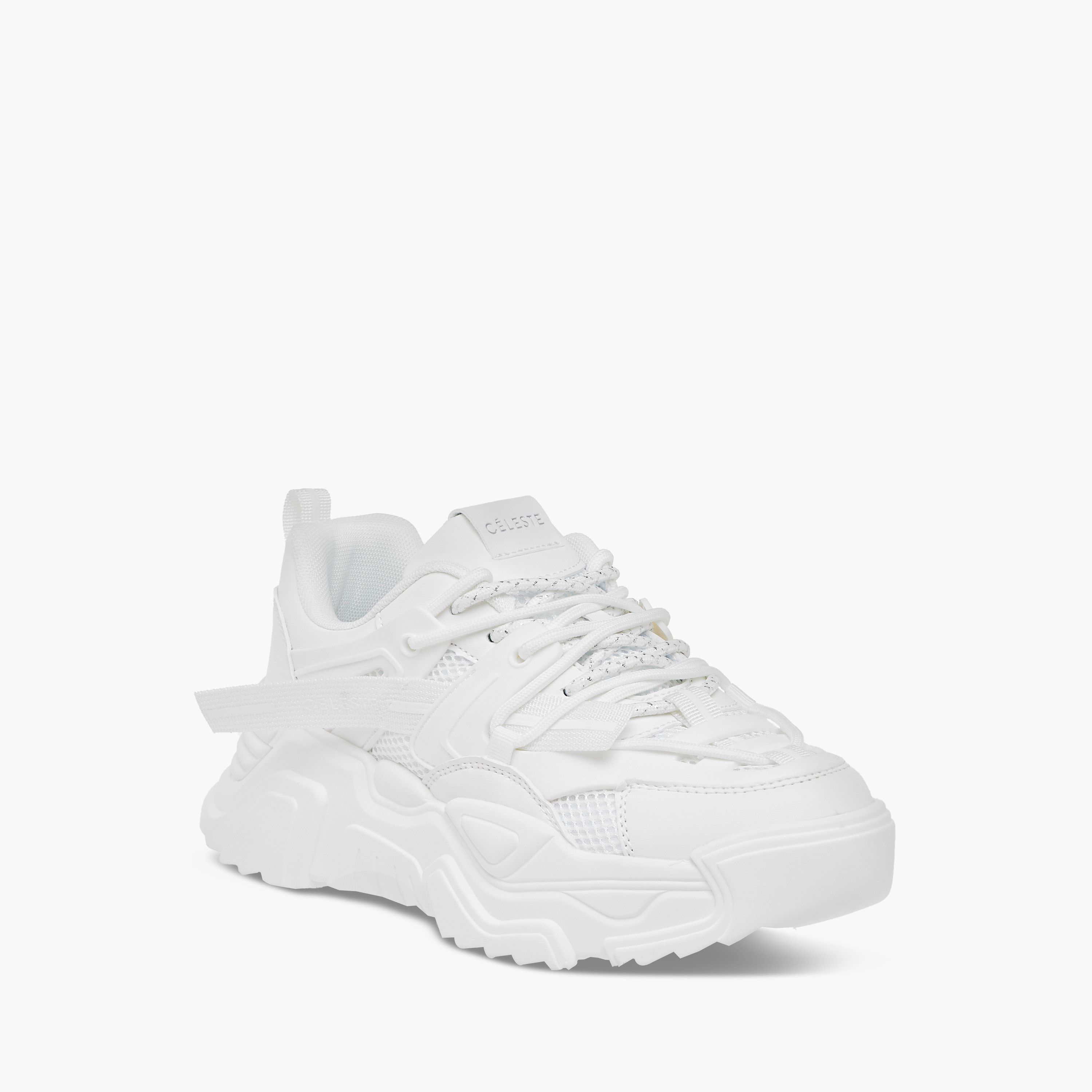 حذاء سنيكرز بنعل سميك ورباط إغلاق للنساء من سيليست-women-shoes-sneakers-image-12