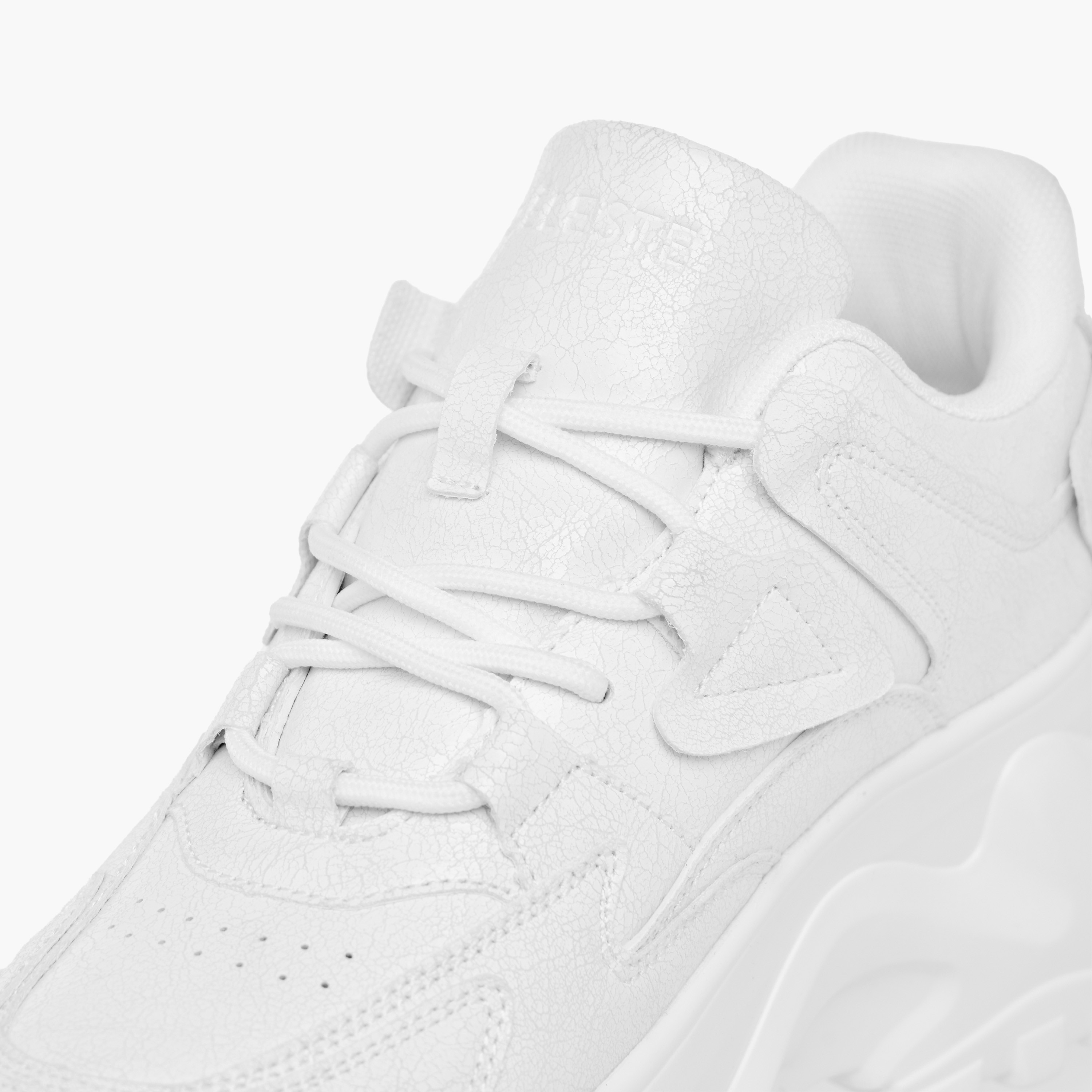 Celeste Women's Perforation Detail Lace-Up Sneakers-women-shoes-sneakers-image-4