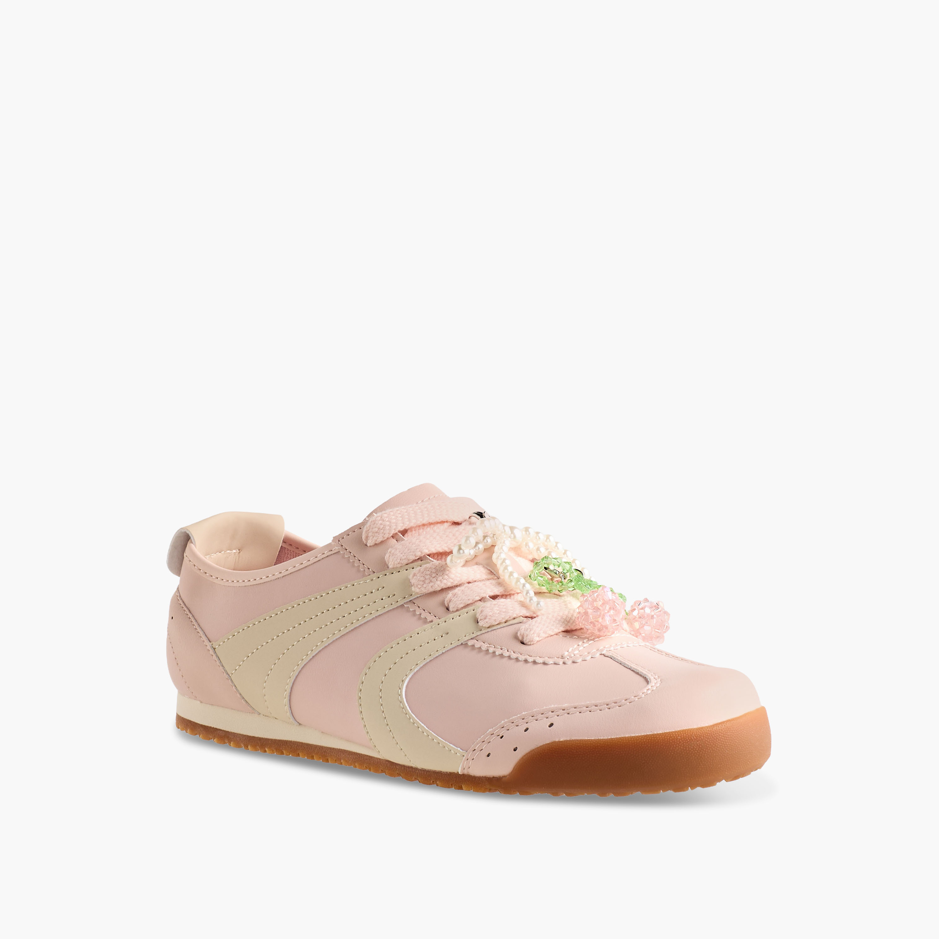Celeste Women Pearl Embellished Sneakers-women-shoes-sneakers-image-2