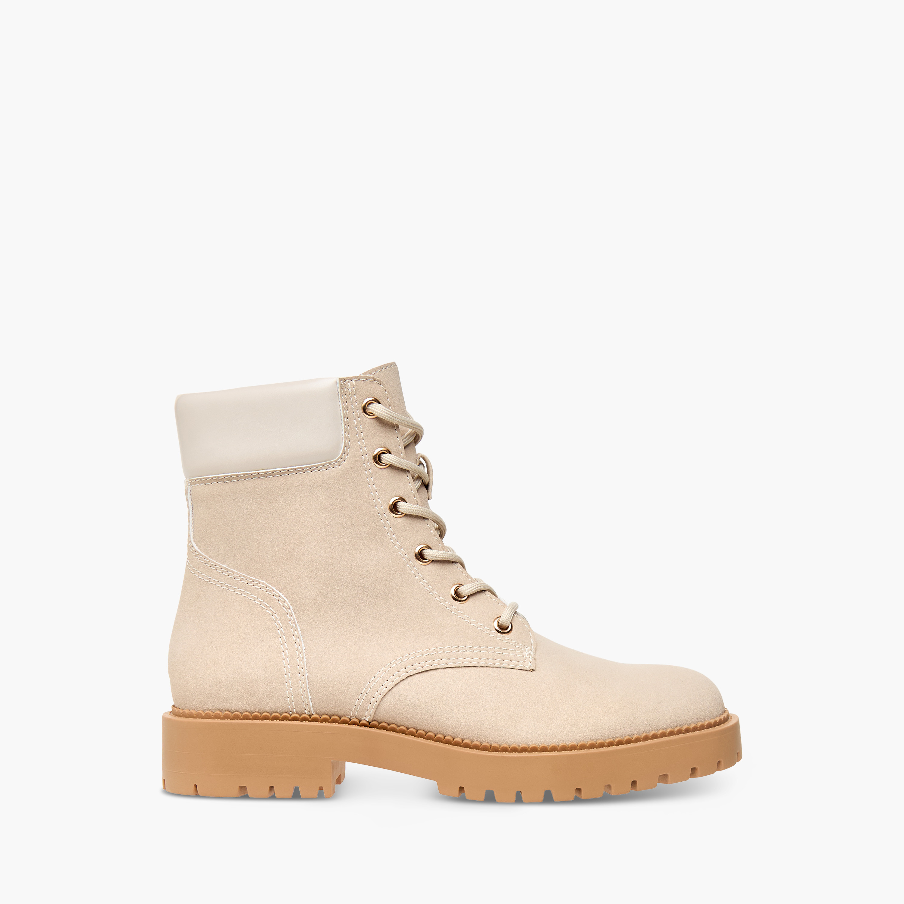 بوت بطول الكاحل بتصميم ألواح وسحاب إغلاق ونعل سميك من فلورا بيلا-women-shoes-boots-image-9