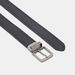 Lee Cooper Solid Belt with Pin Buckle Closure and Stitch Detailing-Men%27s Belts-thumbnailMobile-3