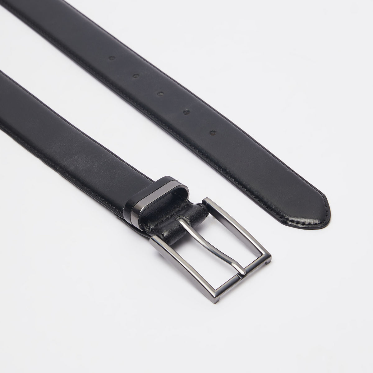 Buy Men's Duchini Solid Belt with Pin Buckle Closure Online ...