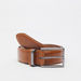 Duchini Solid Belt with Pin Buckle Closure-Men%27s Belts-thumbnail-0