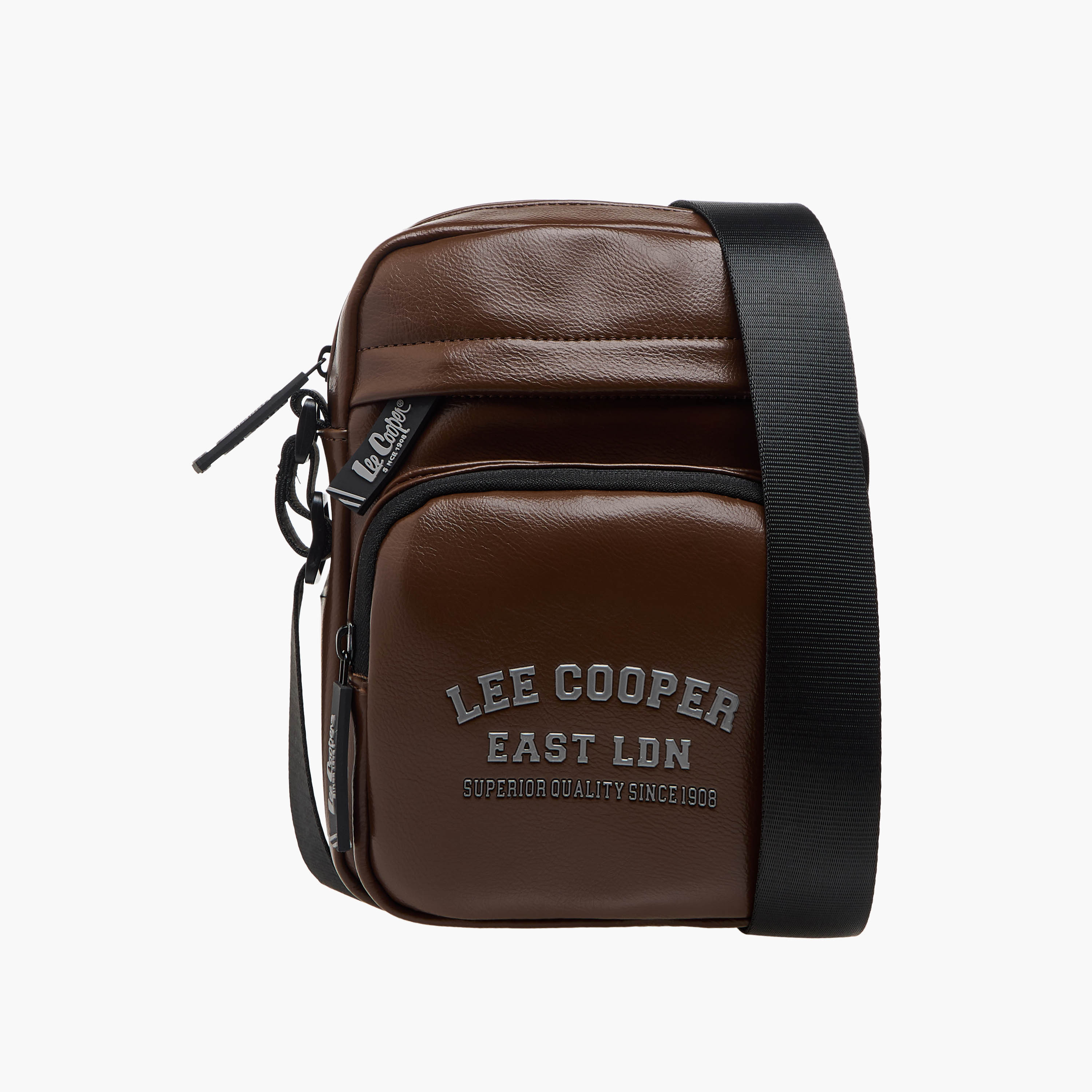 شنطة كروس بودي بحزام قابل للتعديل وسحاب إغلاق وطبعات شعار من لي كوبر-travel-accessories-image-1