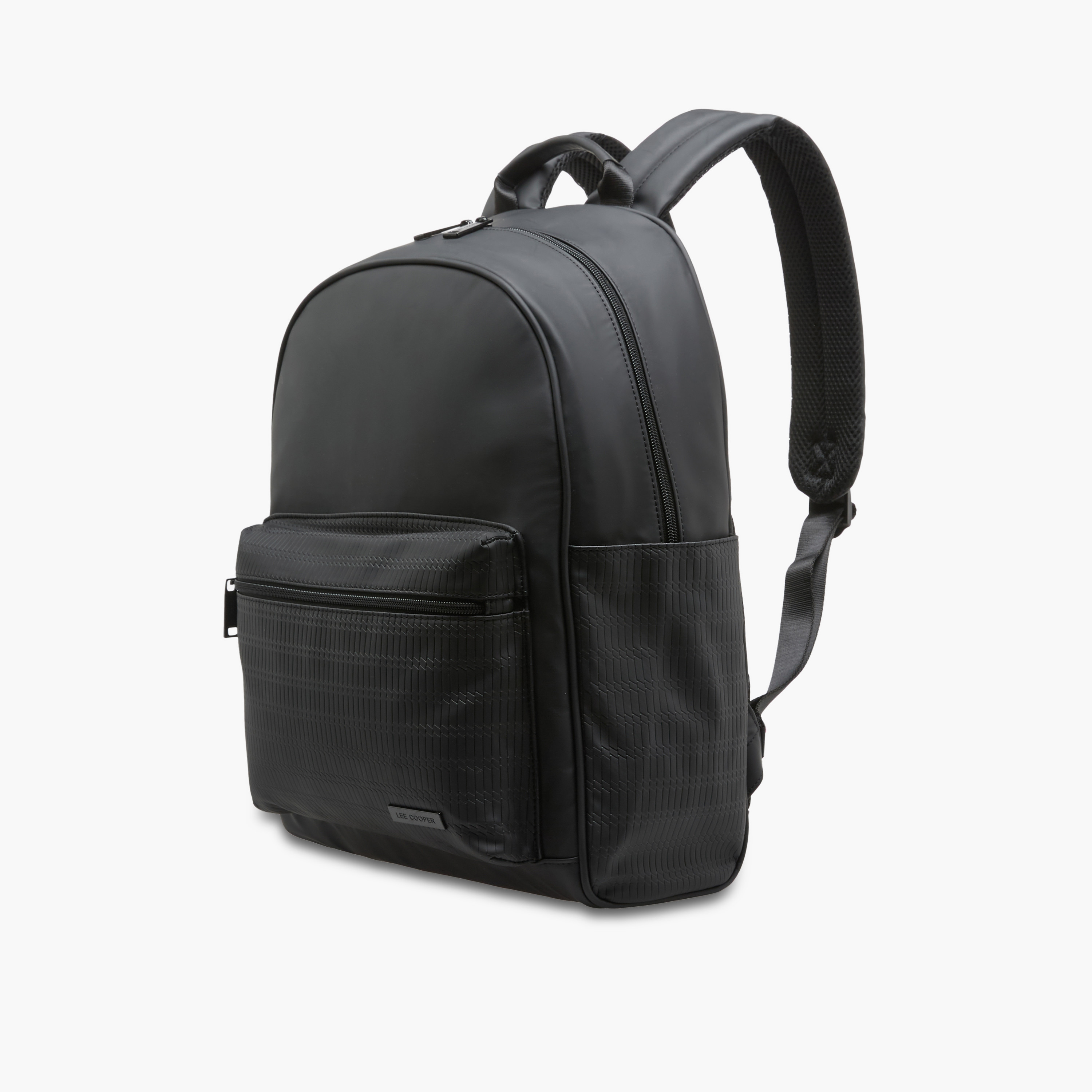 Lee Cooper Men Textured Backpack-men-bags-image-3