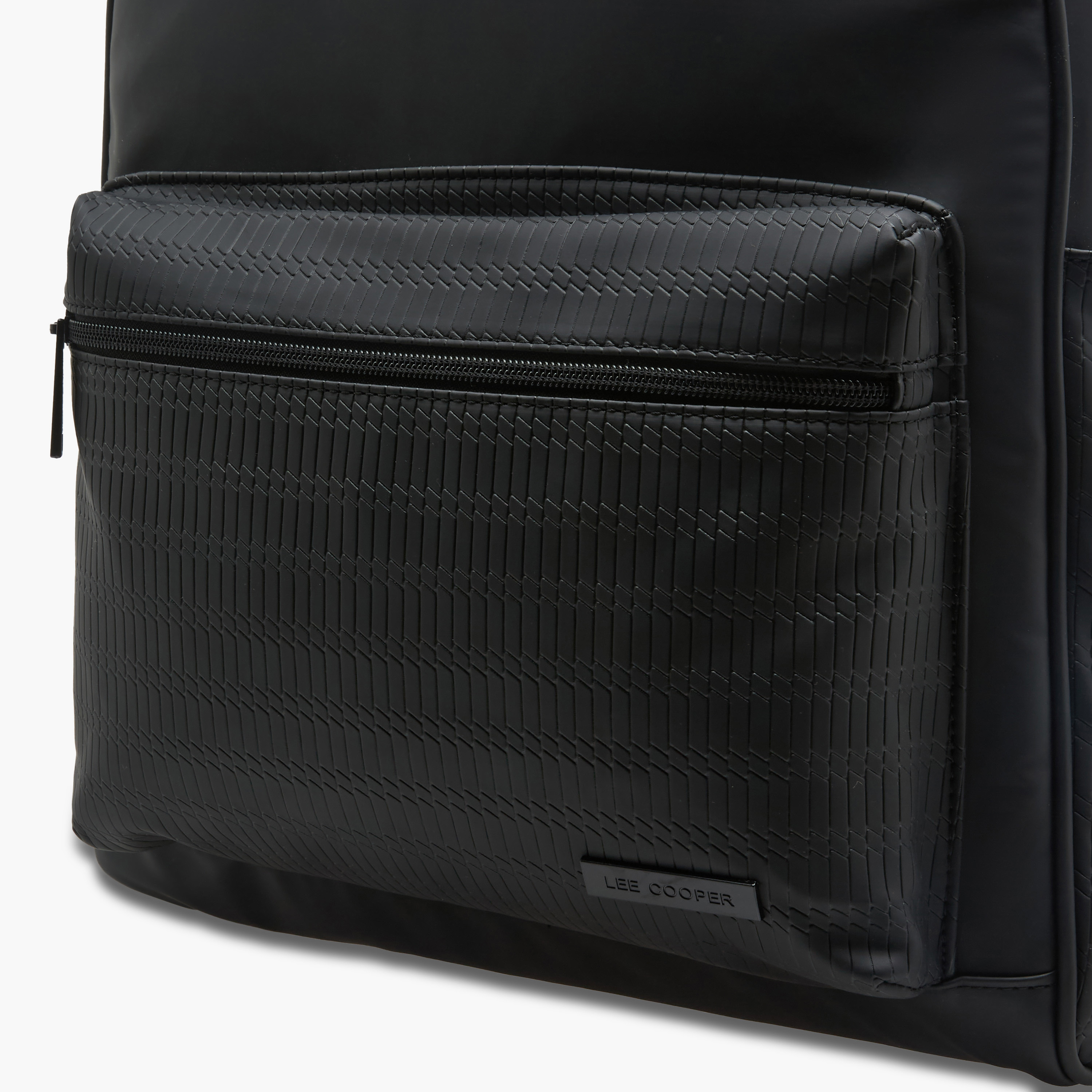 Lee Cooper Men Textured Backpack-men-bags-image-7