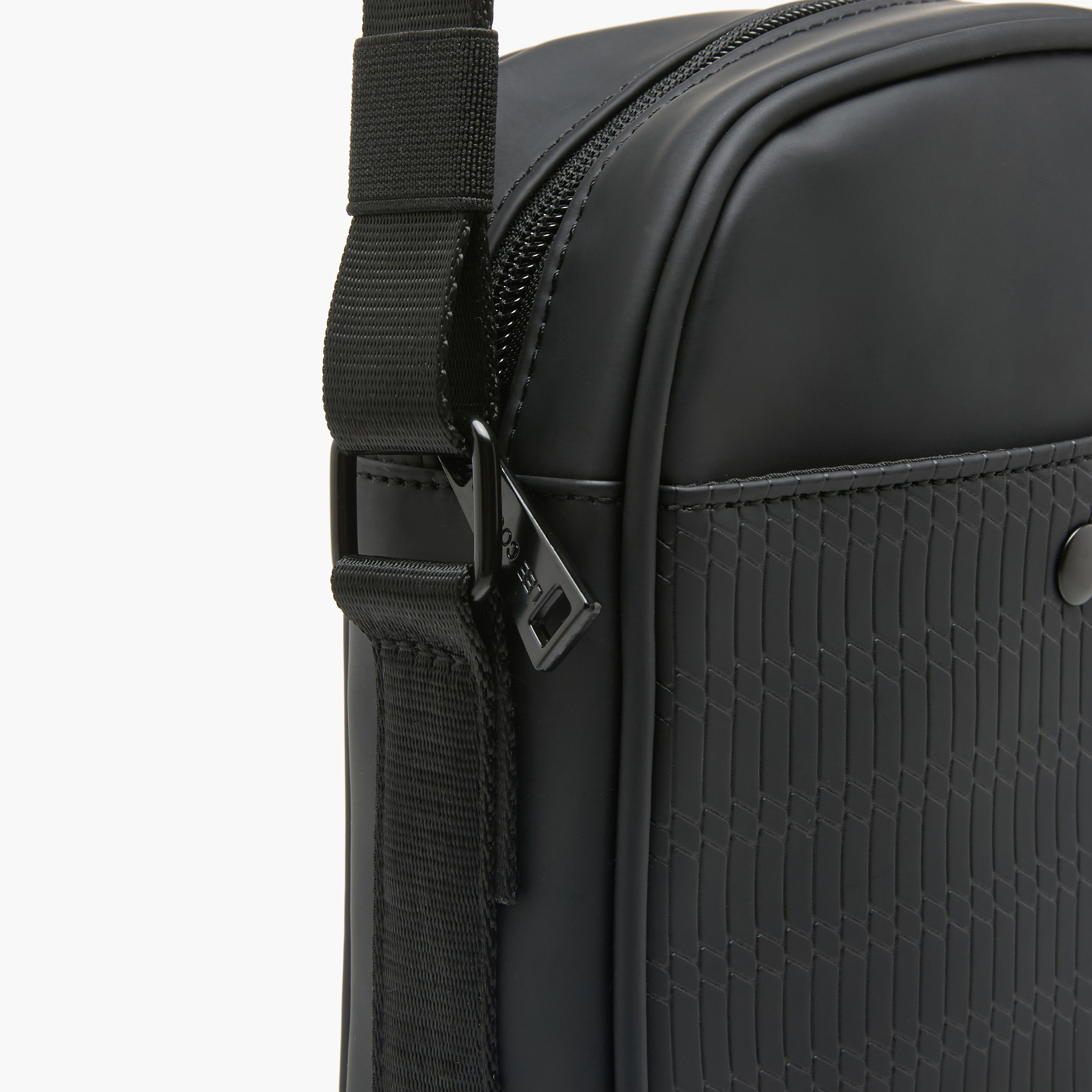 Lee Cooper Men Textured Crossbody Bag-men-bags-image-6