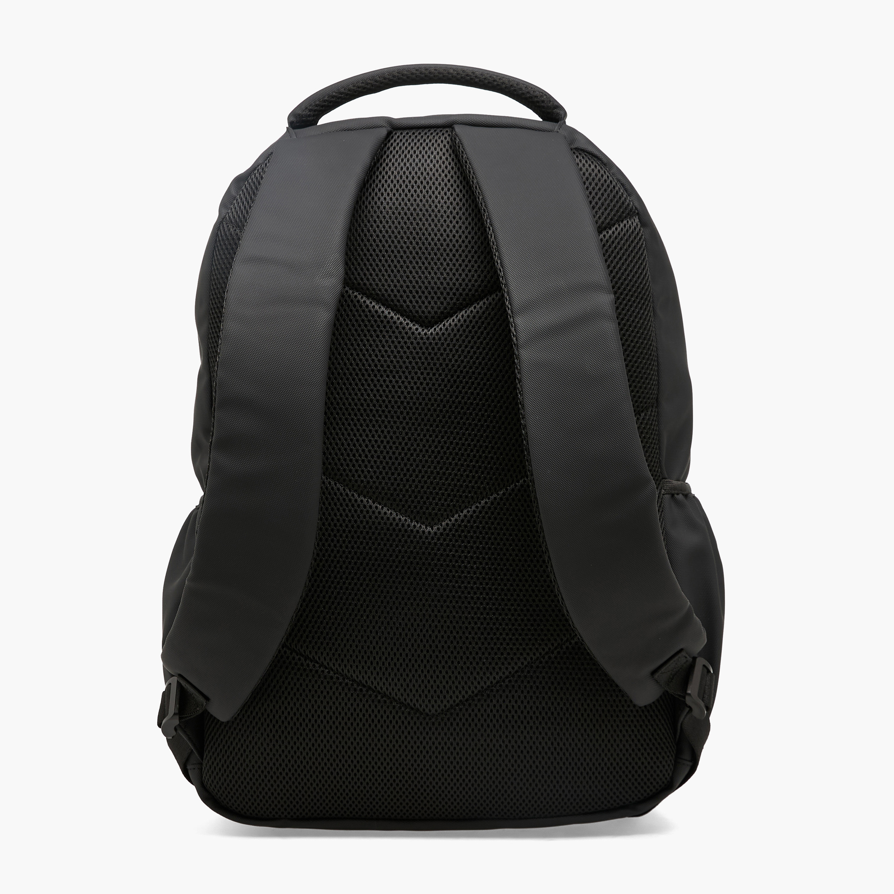 Lee Cooper Men Textured Laptop Backpack with Padded Strap-men-bags-image-3