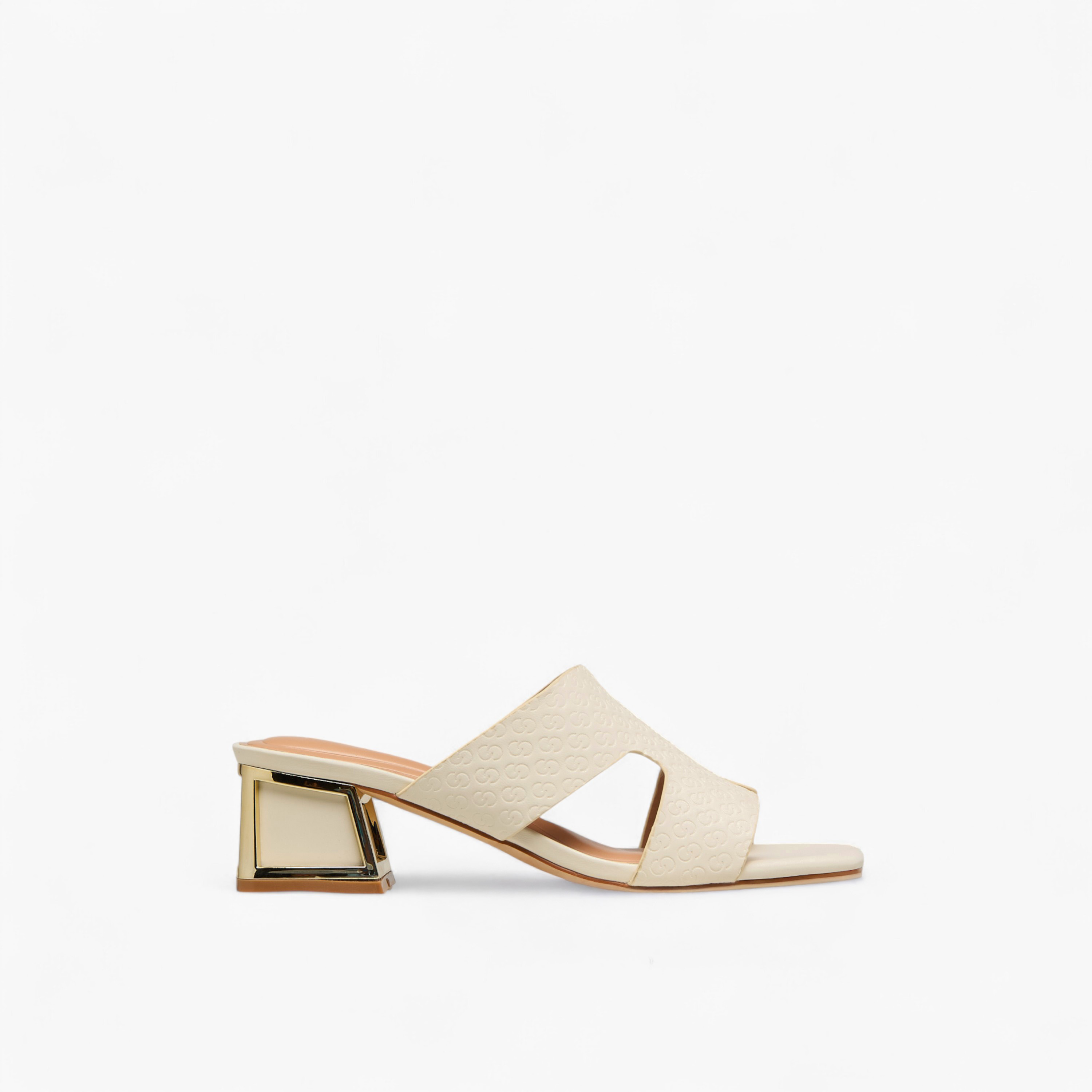 صندل سهل الارتداء بكعب سميك وطبعات مونوجرام للنساء من سيليست-women-shoes-sandals-heeled-image-3
