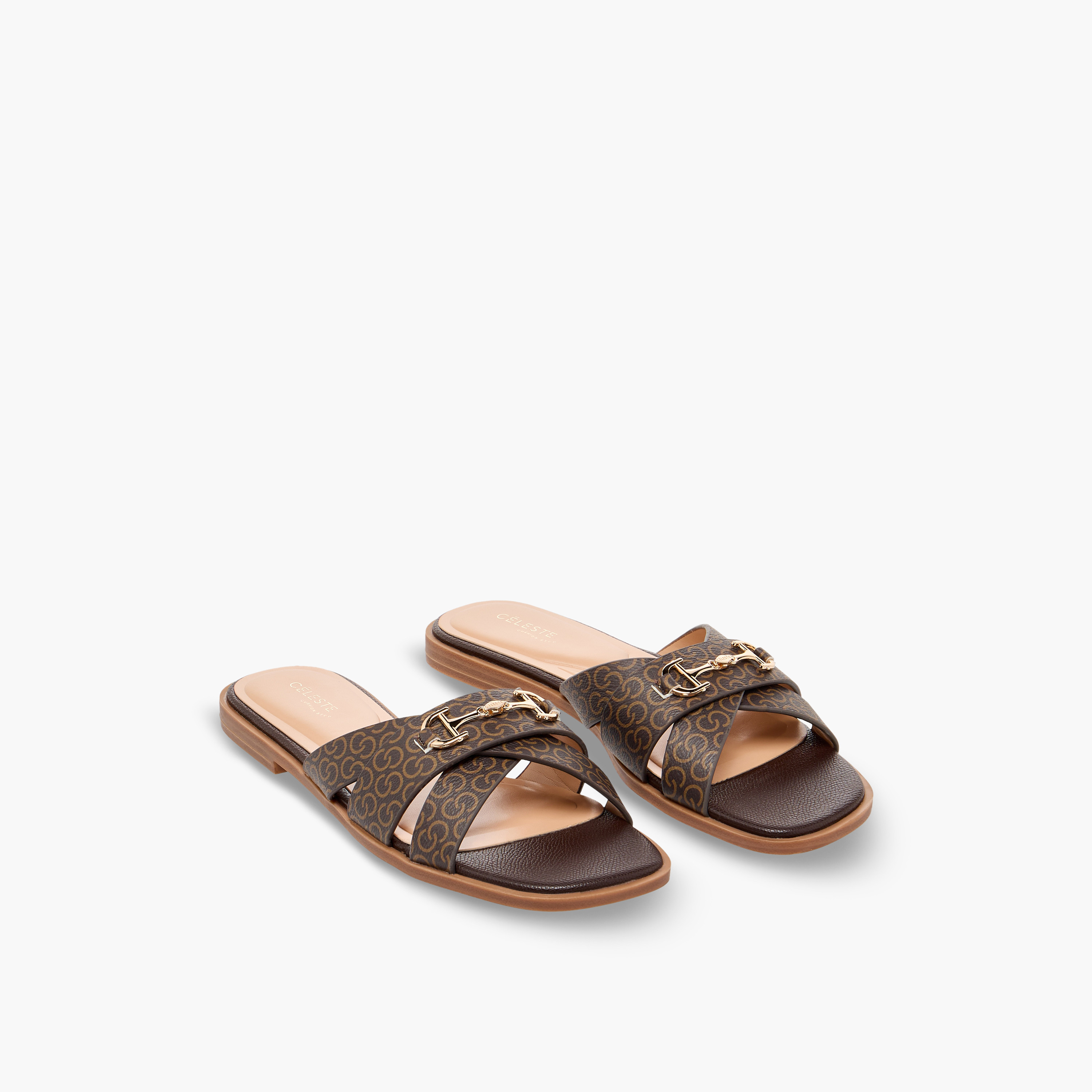 Celeste Women Printed Cross Strap Sandals-women-shoes-sandals-flats-image-1