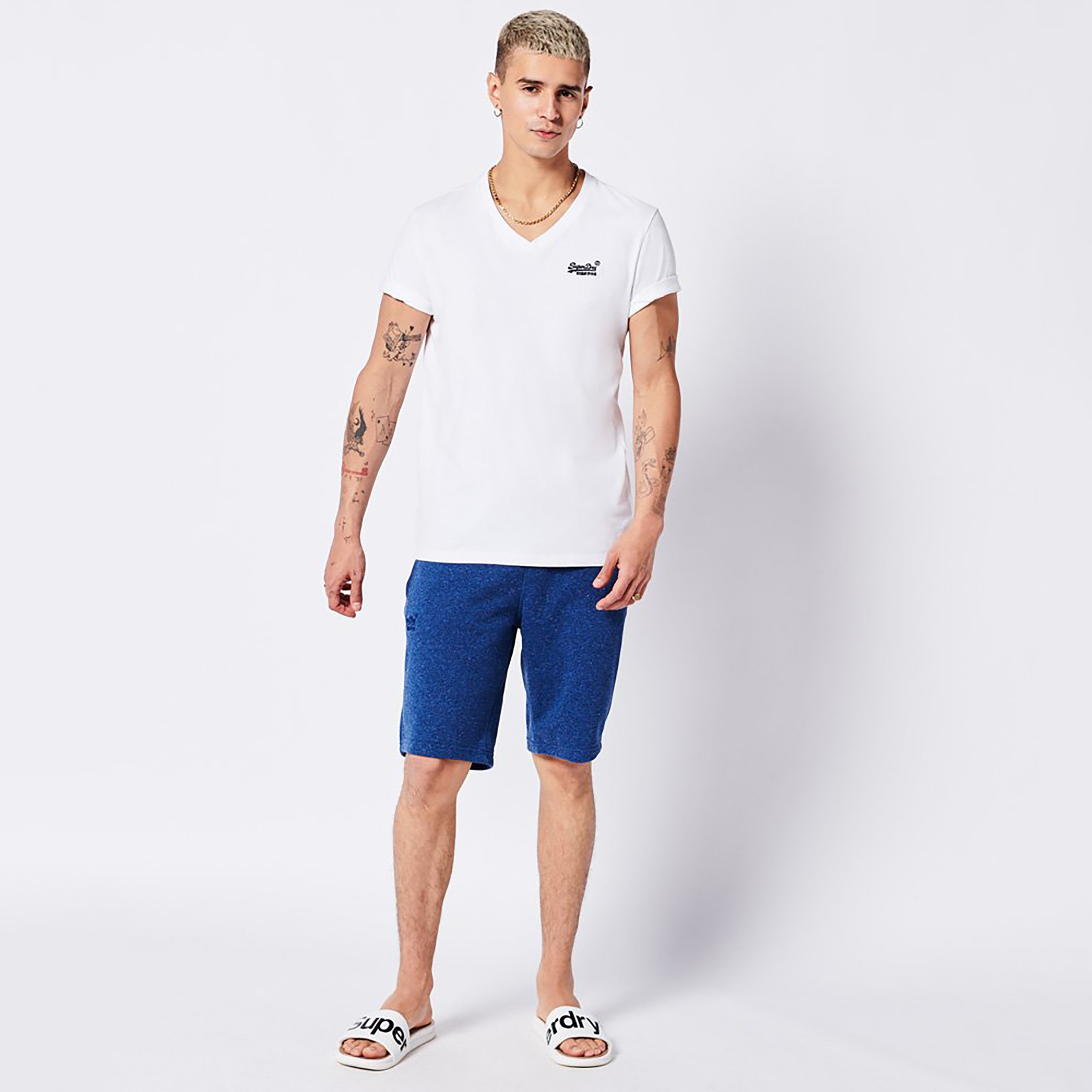 تيشيرت سوبردراي فينتاج بطبعة شعار وأكمام قصيرة ورقبة على شكل وى-men-clothing-tshirtsandpolos-tshirts-image-2