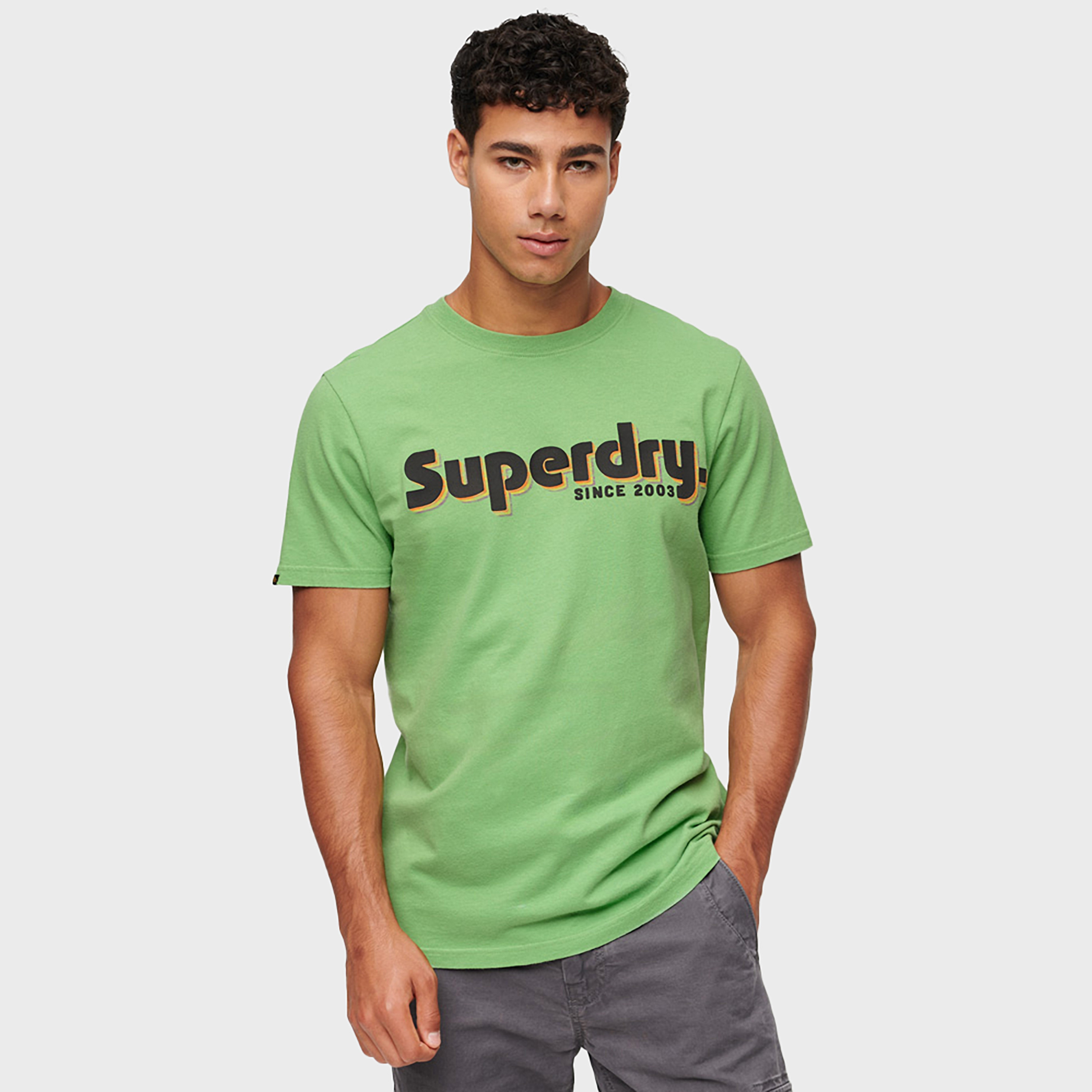 تيشيرت سوبردراي بأكمام قصيرة وياقة دائرية مع شعار-men-clothing-tshirtsandpolos-tshirts-image-1