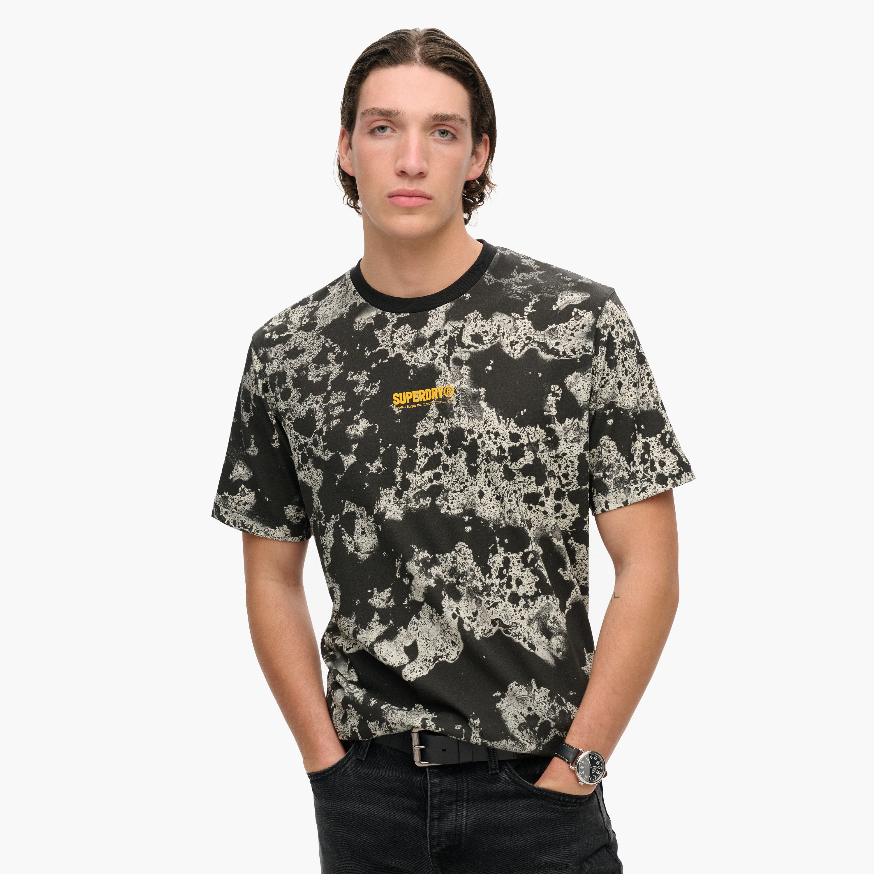 Superdry Utility Camo Graphic Crew Neck Short Sleeves Men's T-Shirt-men-clothing-tshirtsandpolos-tshirts-image-1
