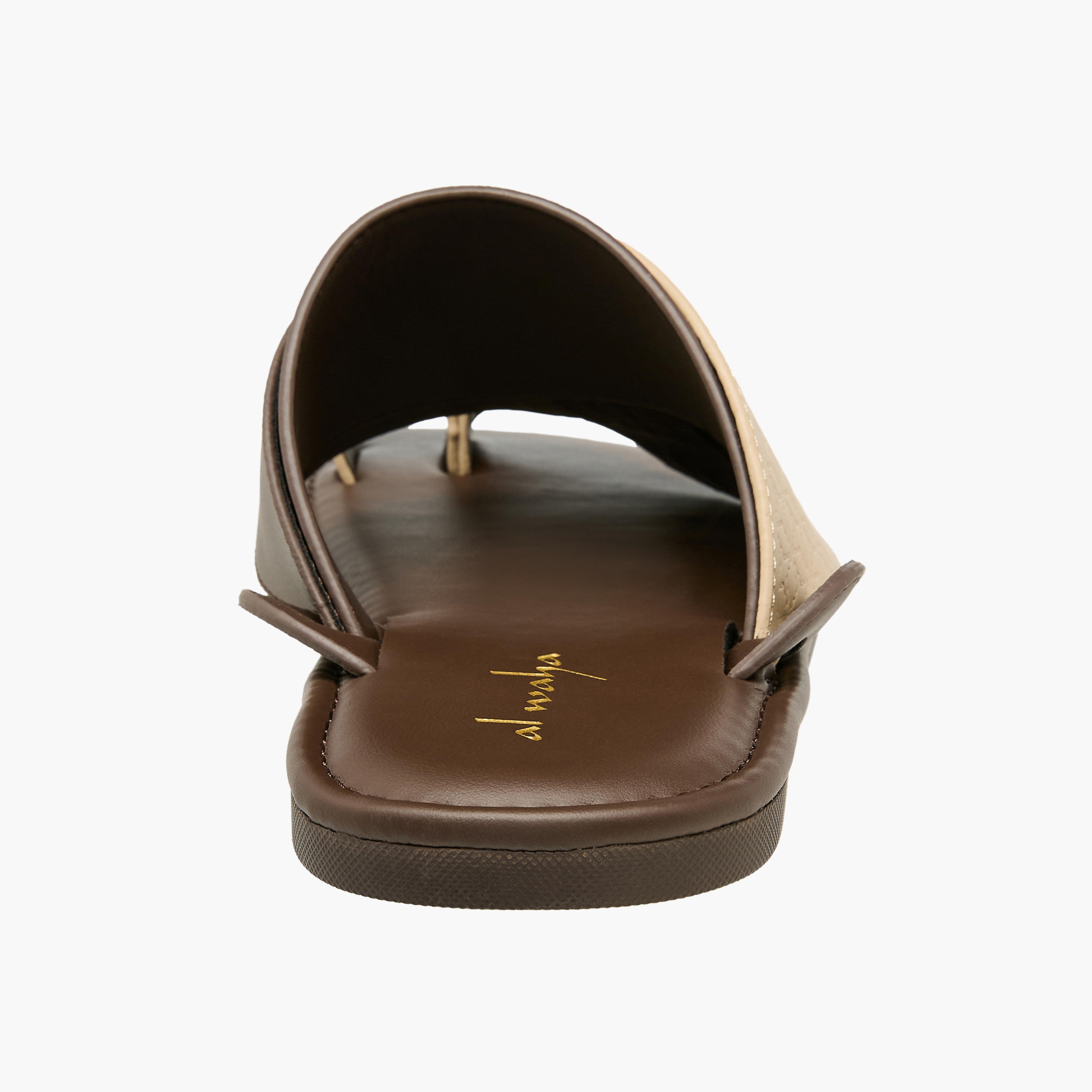 Al Waha Men Toe Loop Detail Arabic Sandals-men-shoes-sandals-image-5