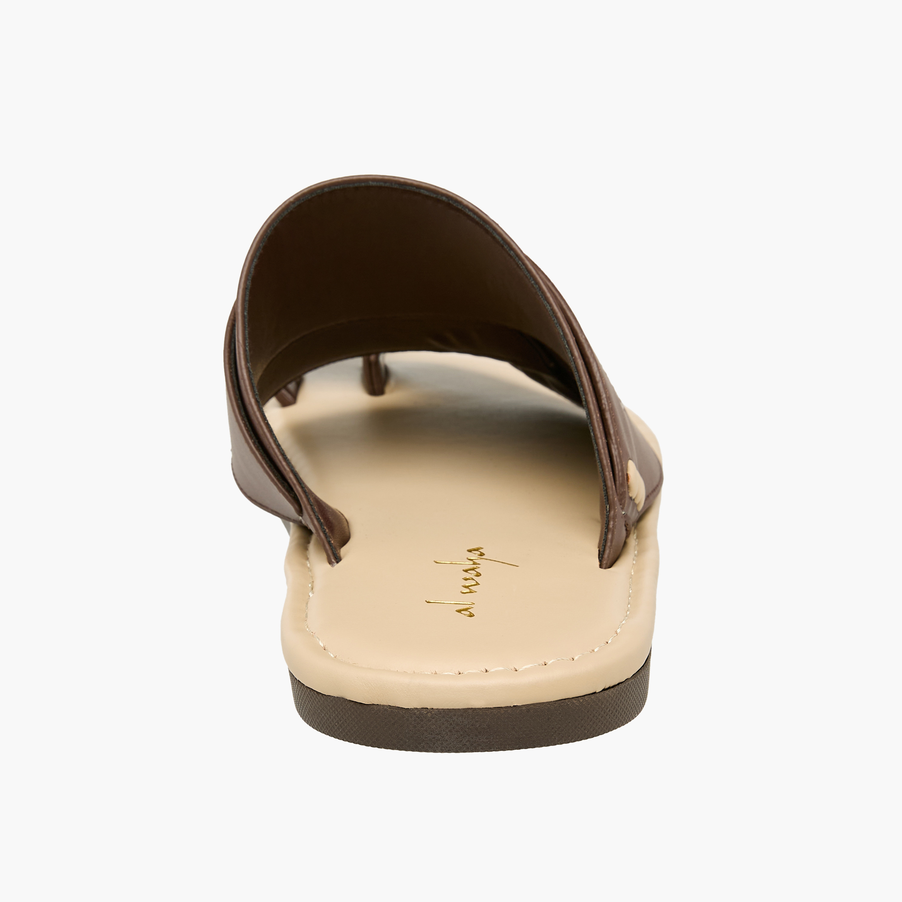 Al Waha Men Embroidered Arabic Sandals-men-shoes-sandals-image-5