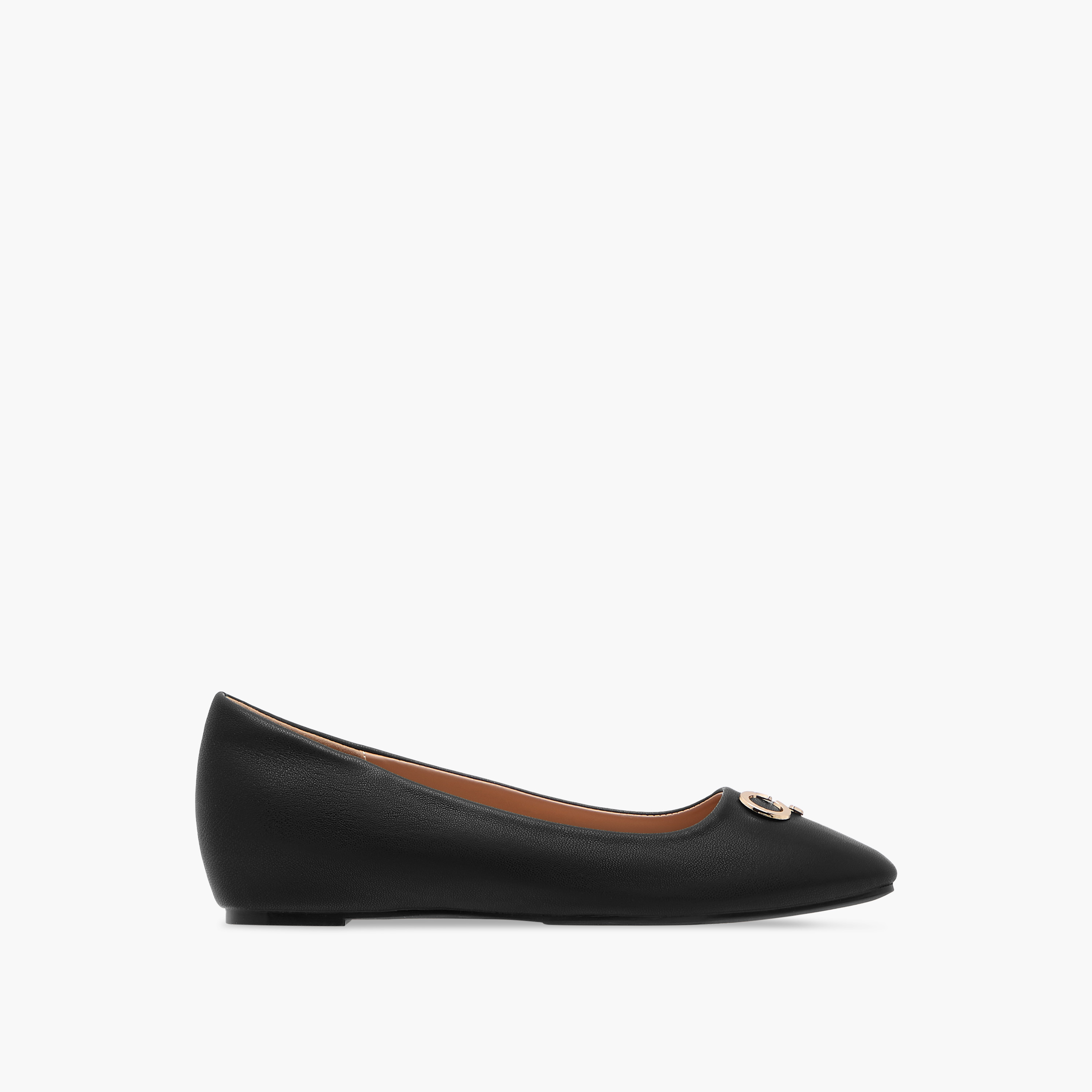 حذاء باليرينا نسائي بارز الملمس بزينة معدنية من سيليست-women-shoes-ballerinas-image-4