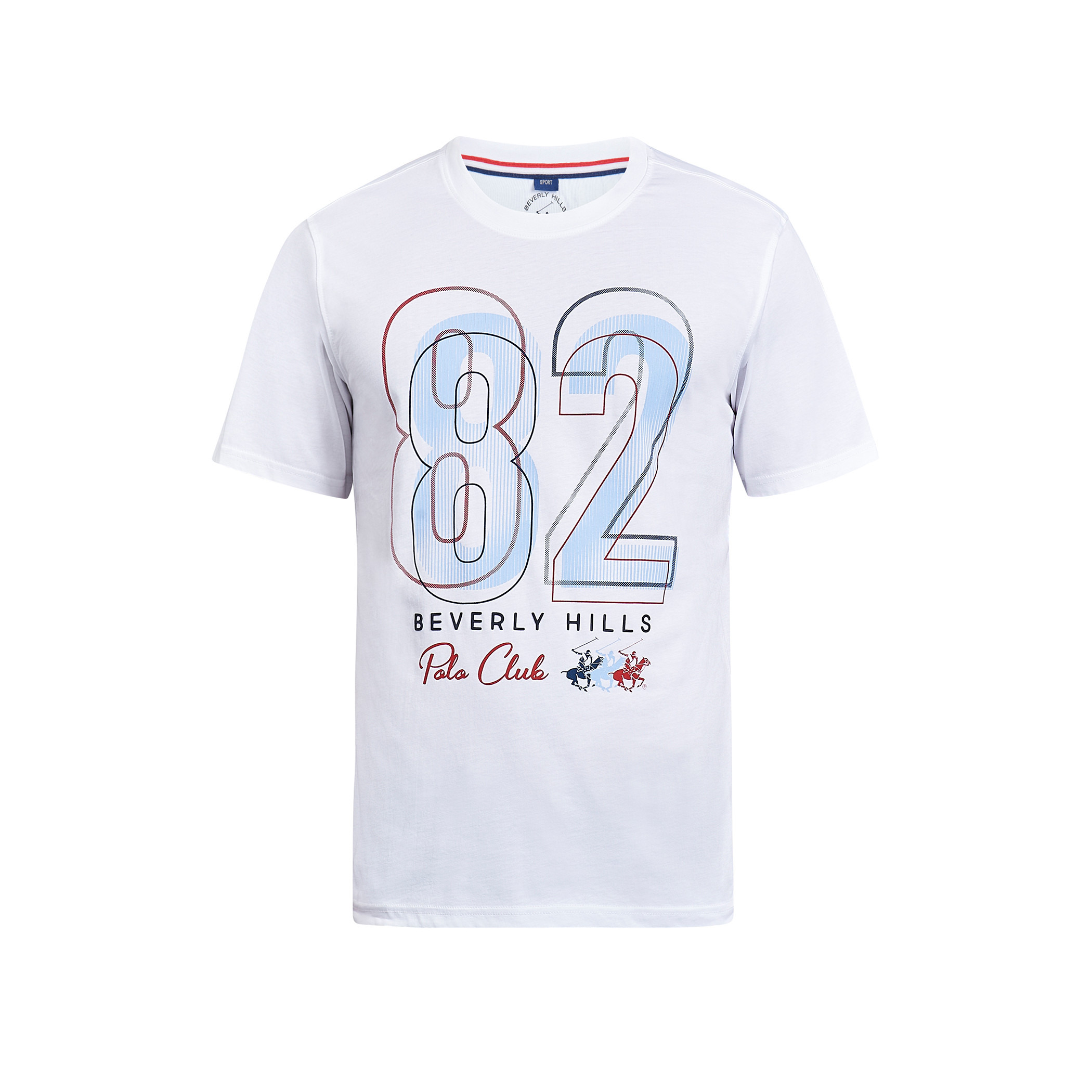 Beverly Hills Polo Club Men White Printed Crew Neck Short Sleeves T-Shirt-men-clothing-tshirtsandpolos-tshirts-image-7