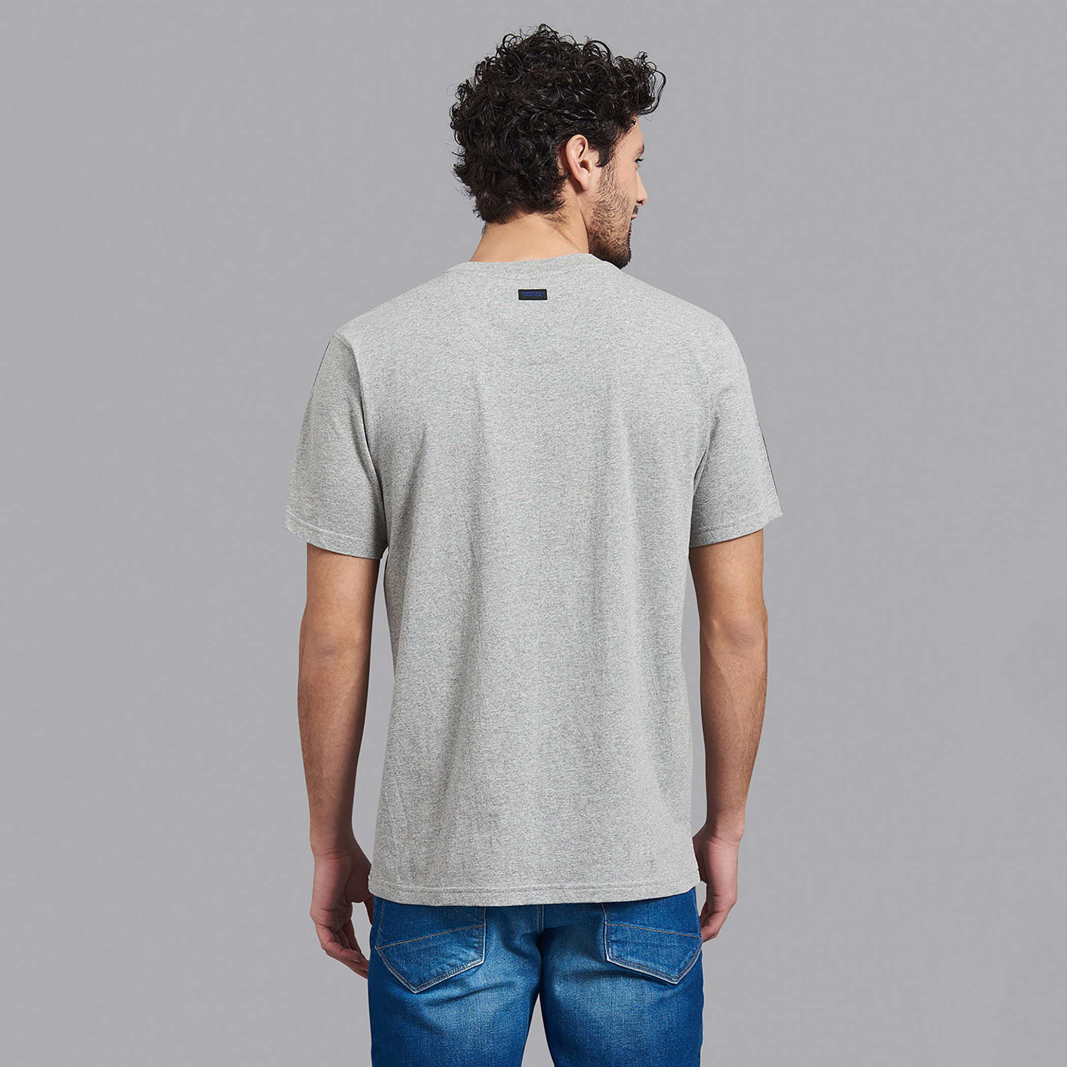 Beverly Hills Polo Club Men Grey Printed Crew Neck Short Sleeves T-Shirt-men-clothing-tshirtsandpolos-tshirts-image-5