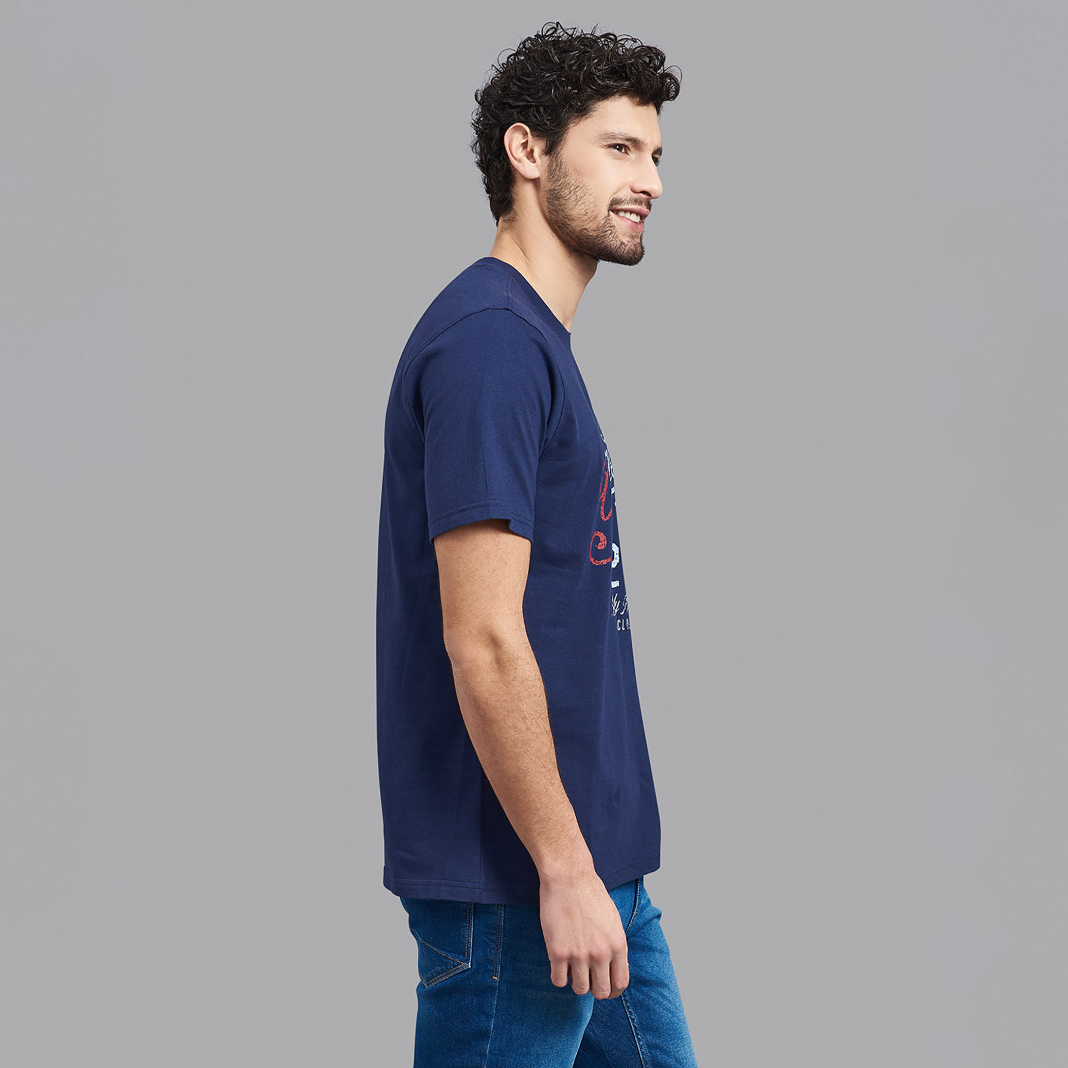 قميص بيفرلي هيلزبولو كلب رجالي أزرق كحلي ورقبة دائرية وأكمام قصيرة-men-clothing-tshirtsandpolos-tshirts-image-4