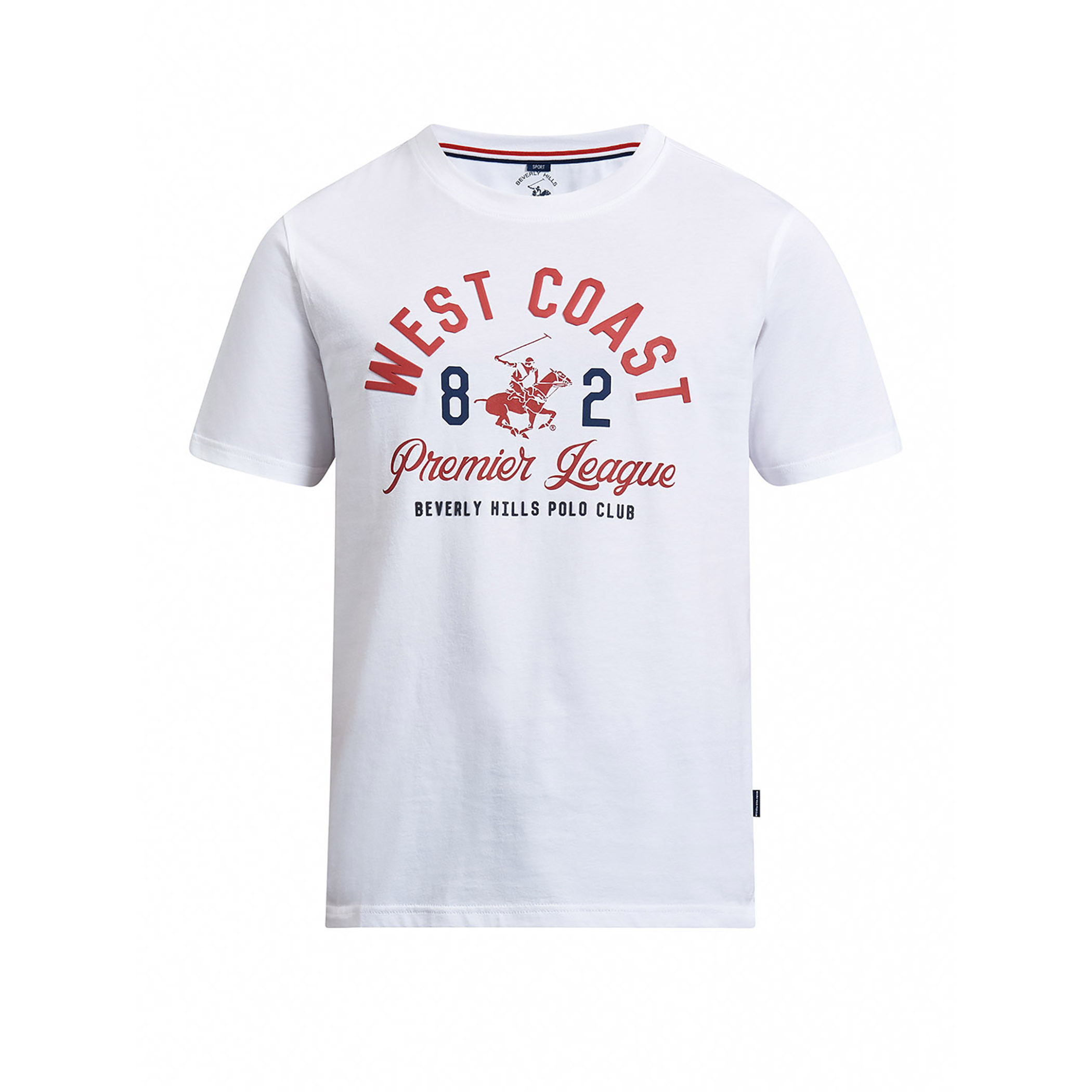 قميص بيفرلي هيلز بولو كلب بياقة دائرية وأكمام قصيرة مطبوع للرجال-men-clothing-tshirtsandpolos-tshirts-image-2