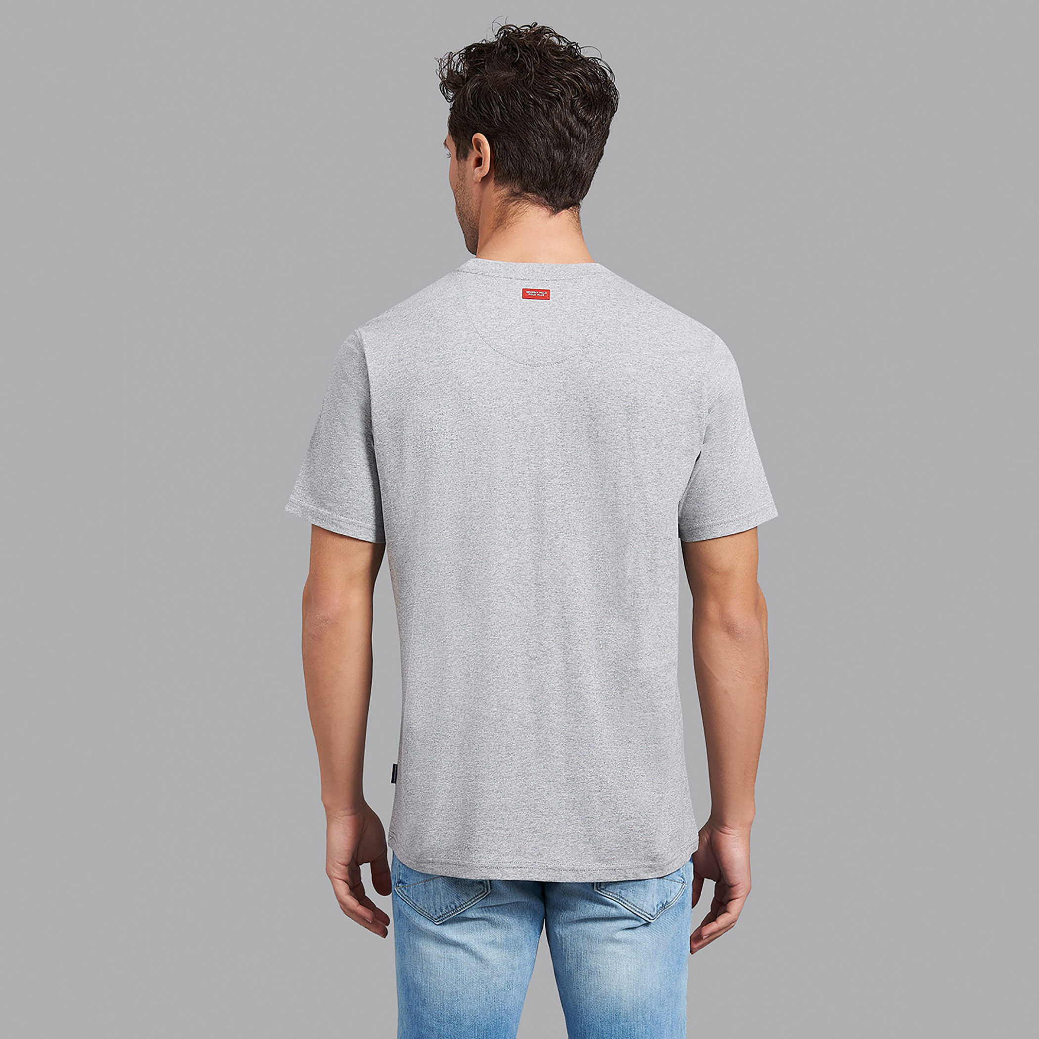 Beverly Hills Polo Club Men Grey Printed Crew Neck Short Sleeves T-Shirt-men-clothing-tshirtsandpolos-tshirts-image-5