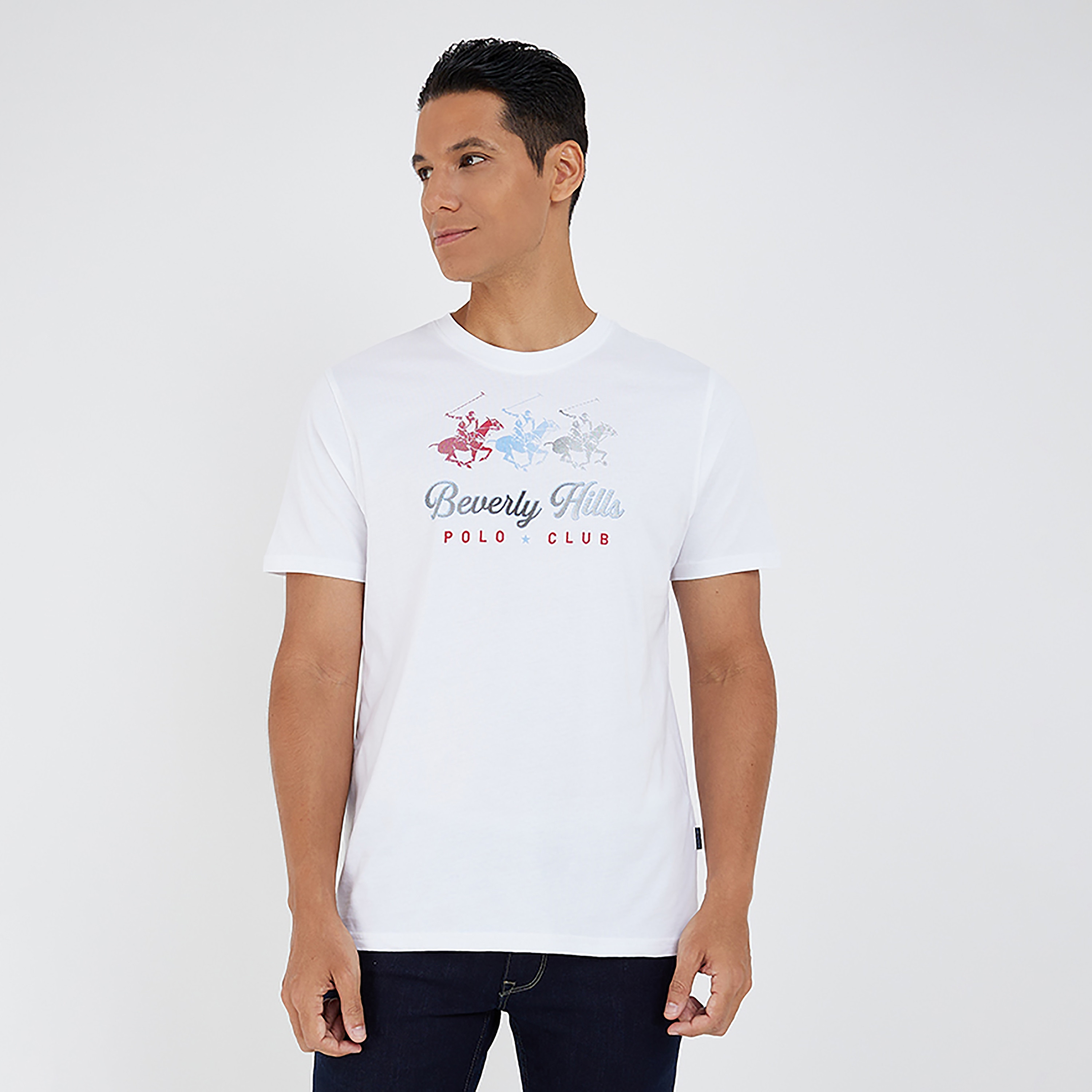 تي شيرت بيفرلي هيلز بولو كلوب بياقة مستديرة وأكمام قصيرة مع شعار-men-clothing-tshirtsandpolos-tshirts-image-5
