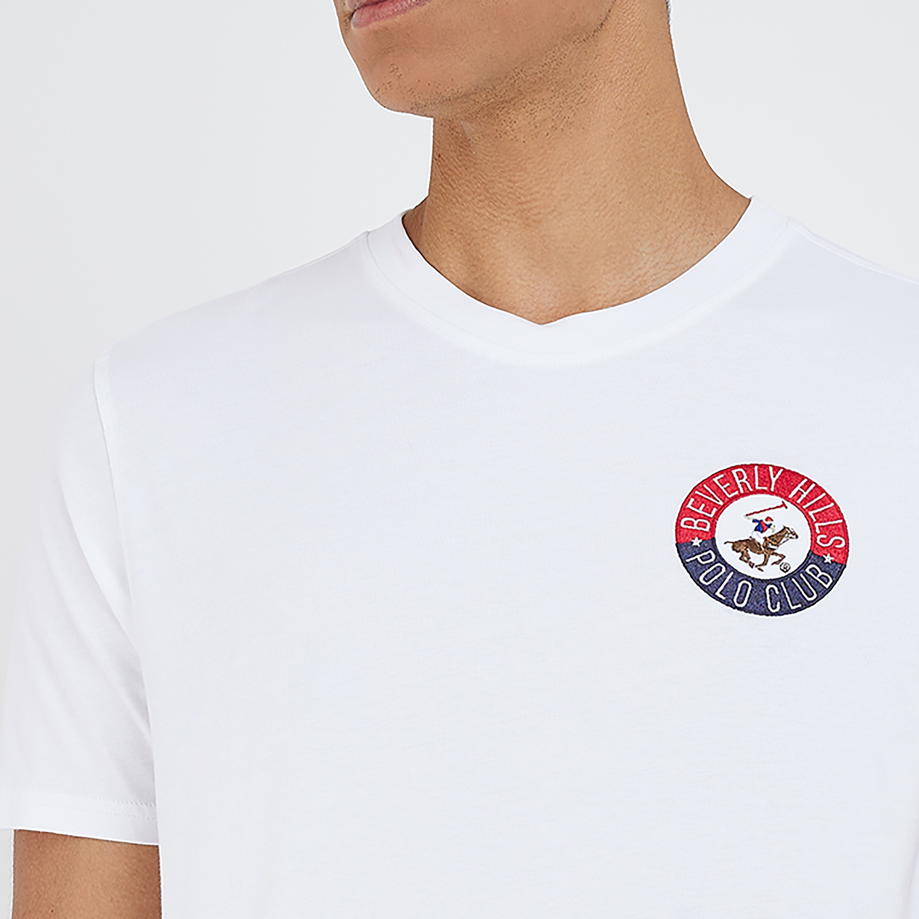 تي شيرت بيفرلي هيلز بولو كلوب بياقة مستديرة وأكمام قصيرة مع شعار-men-clothing-tshirtsandpolos-tshirts-image-7