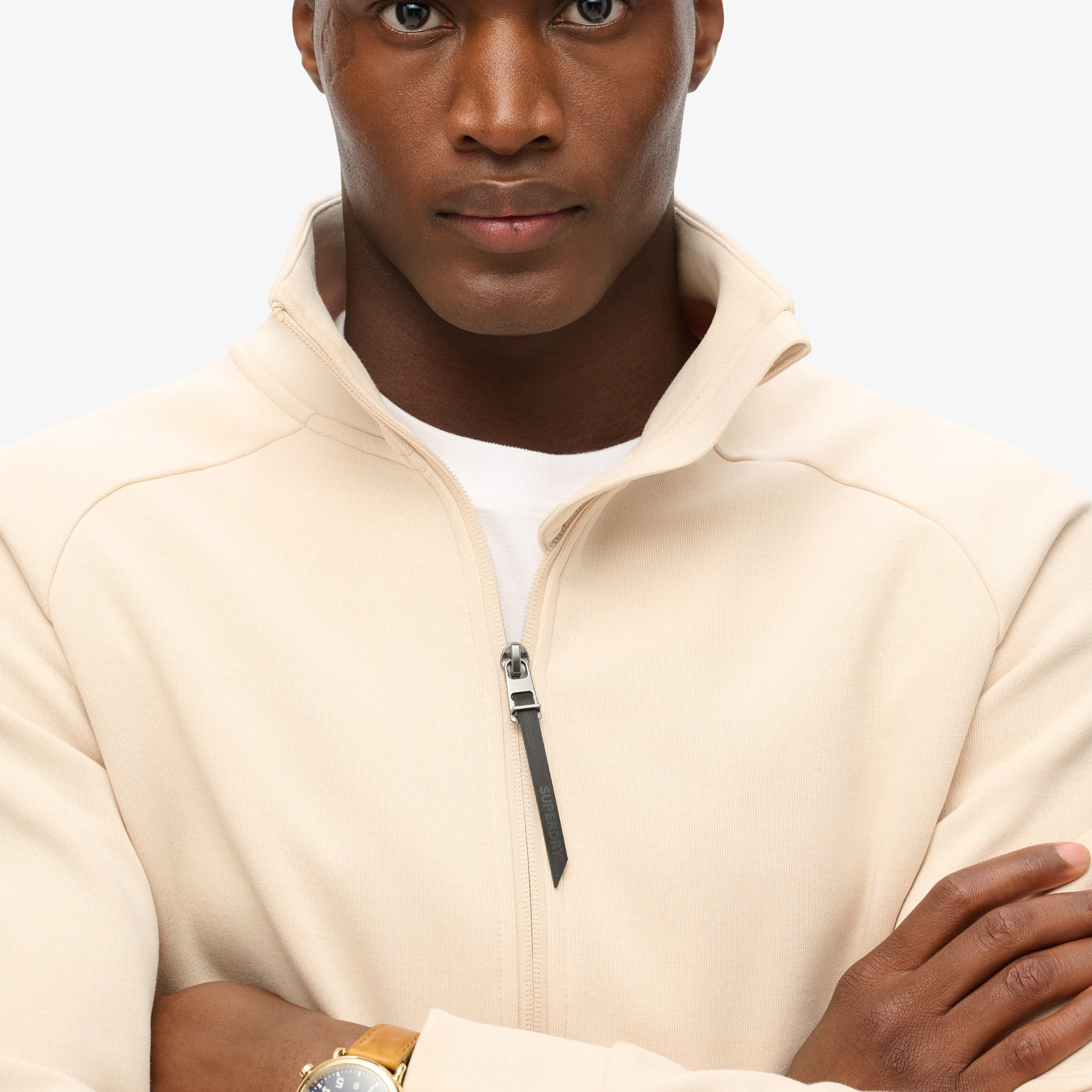 سويت شيرت رجالي سادة برقبة عالية وأكمام طويلة من سوبردراي-men-clothing-hoodiesandsweatshirts-image-3
