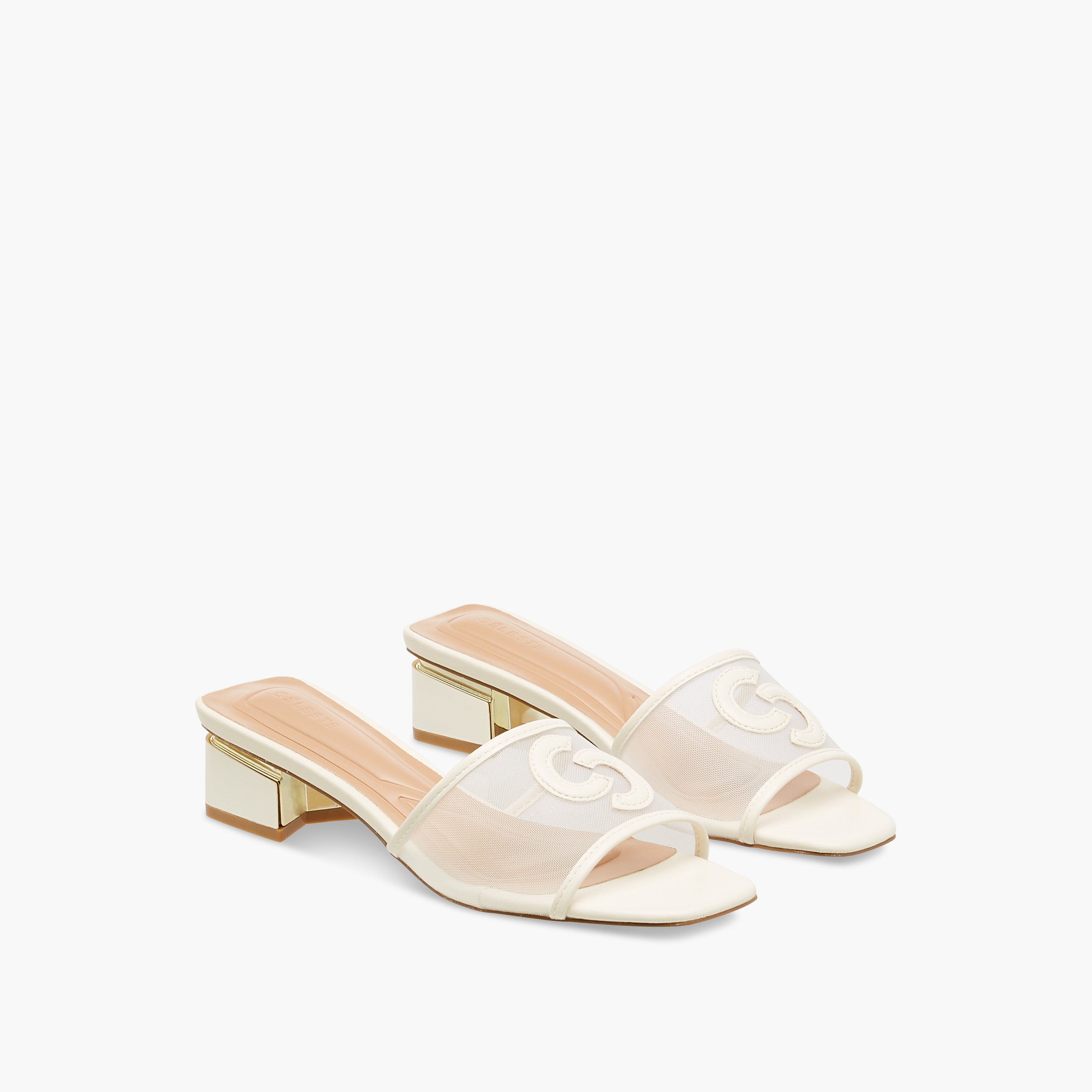 Celeste Women's Textured Slip-On Sandals with Block Heels-women-shoes-sandals-heeled-image-1