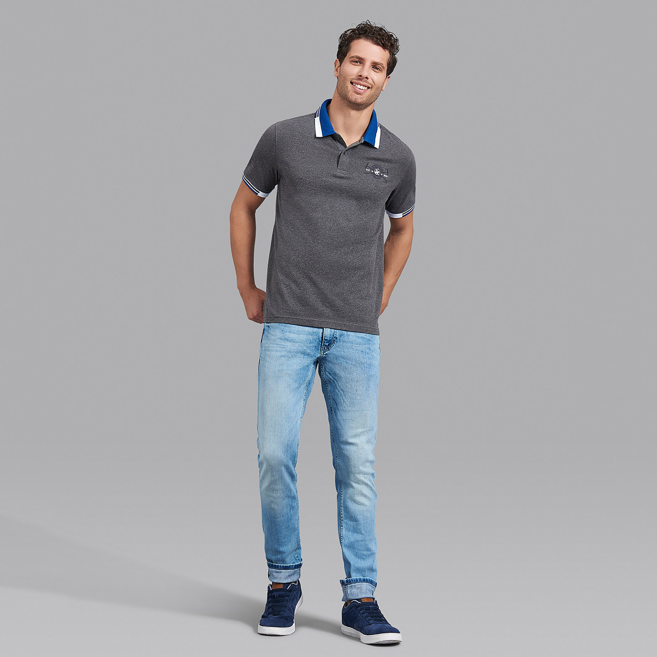 قميص بيفرلي هيلز بولو كلب بأكمام قصيرة وشعار فحمي للرجال-men-clothing-tshirtsandpolos-polos-image-7