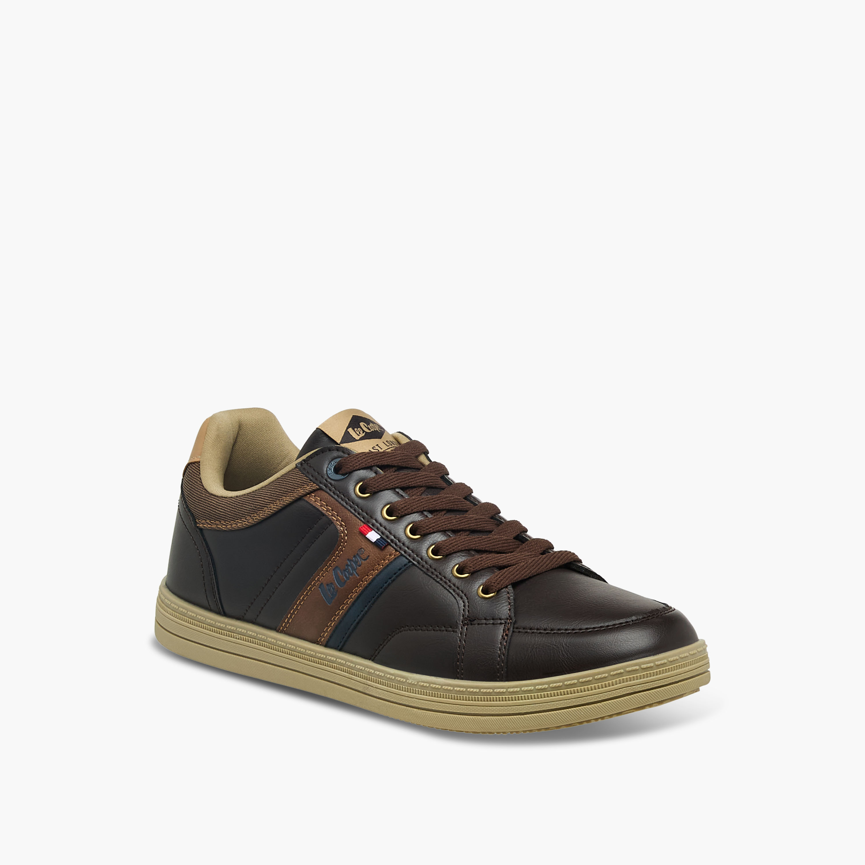 Lee Cooper Men Lace-Up Sneakers-men-shoes-sneakers-image-2