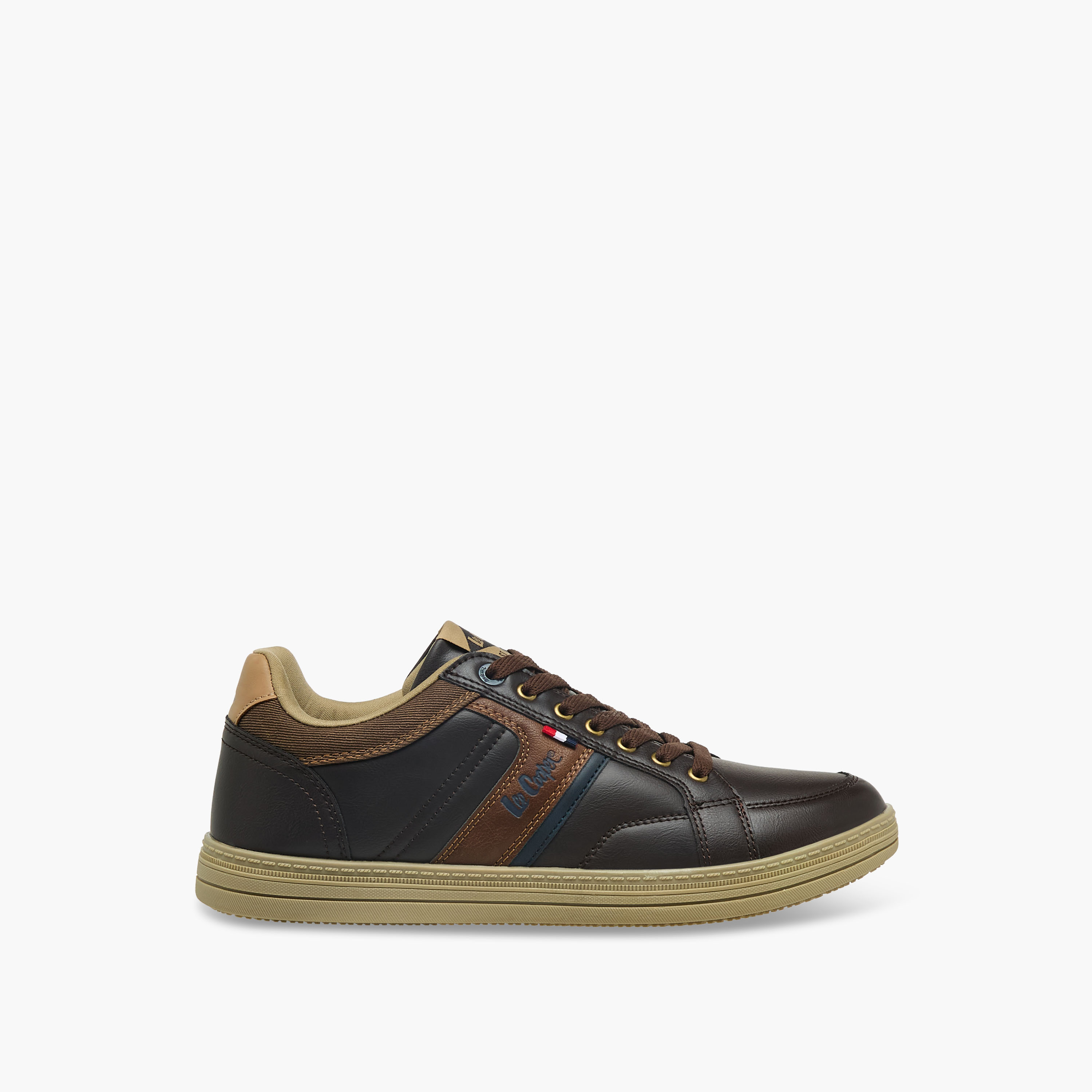 Lee Cooper Men Lace-Up Sneakers-men-shoes-sneakers-image-3