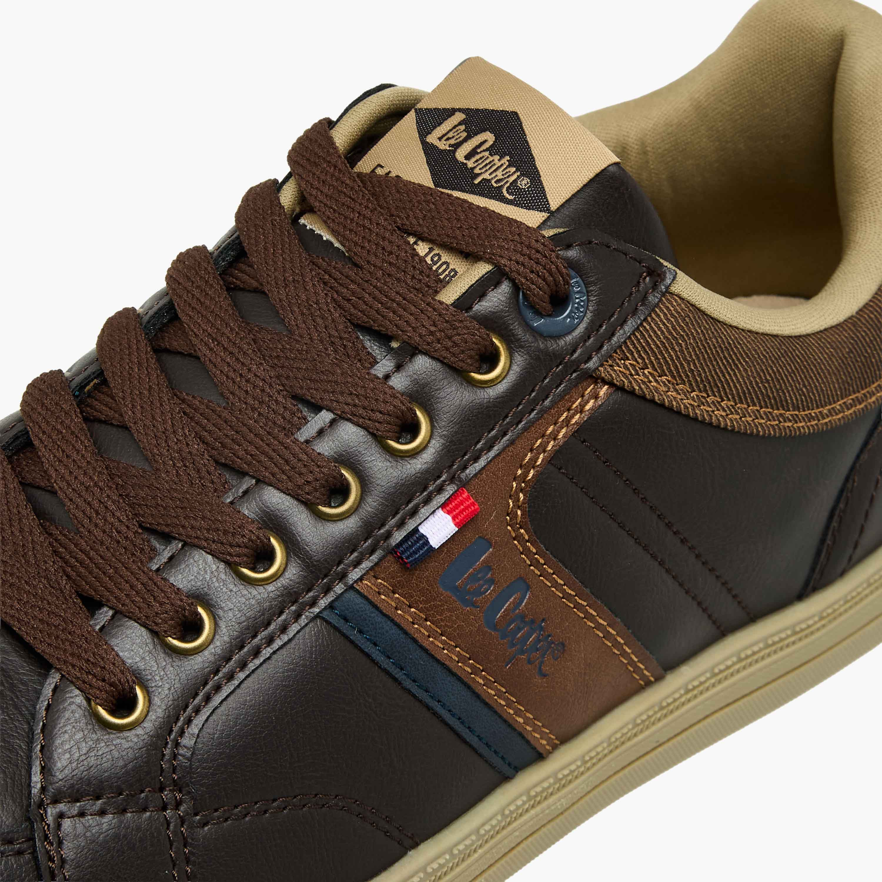 Lee Cooper Men Lace-Up Sneakers-men-shoes-sneakers-image-4