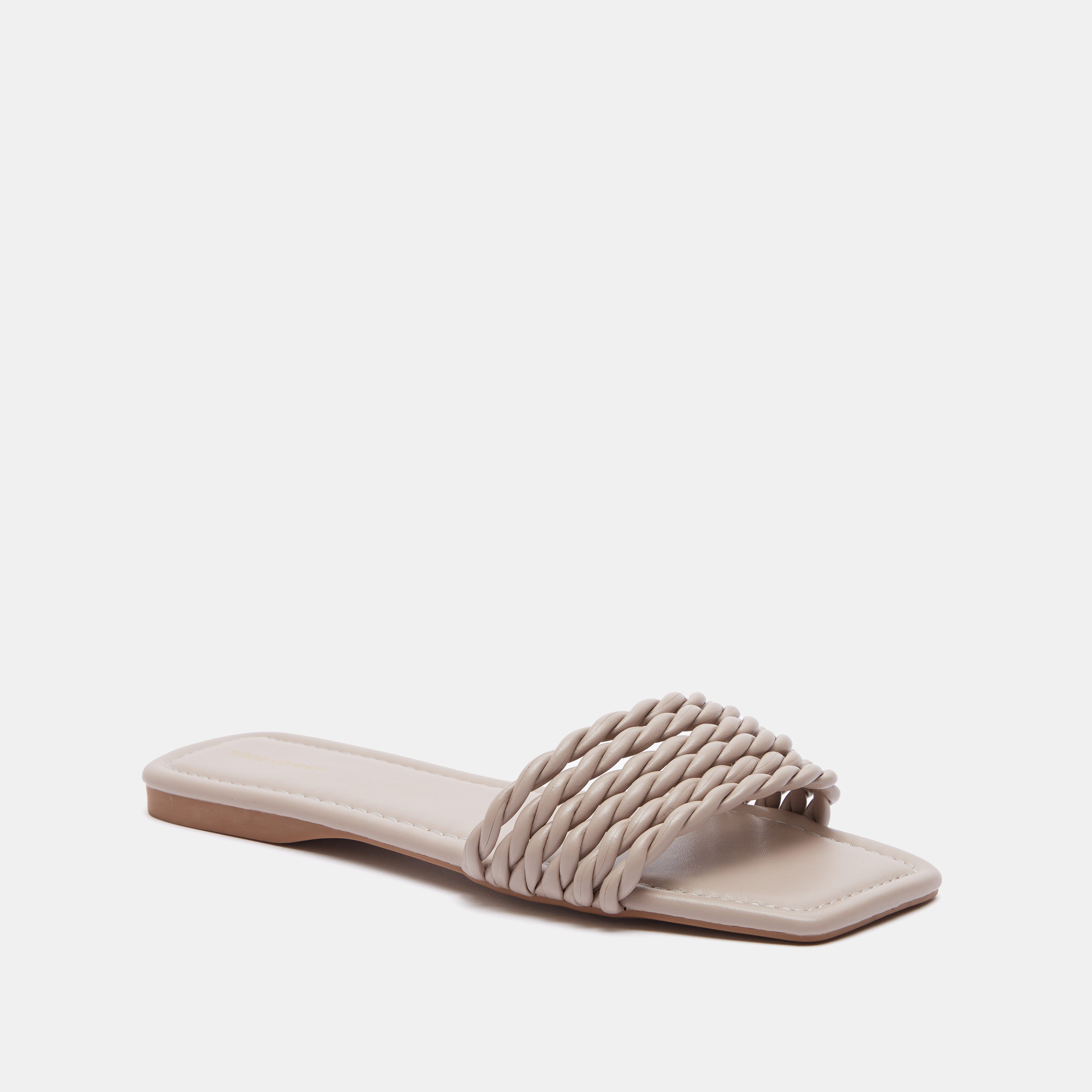 صندل شبشب سهل الارتداء بارز الملمس-women-shoes-flats-sandals-image-12
