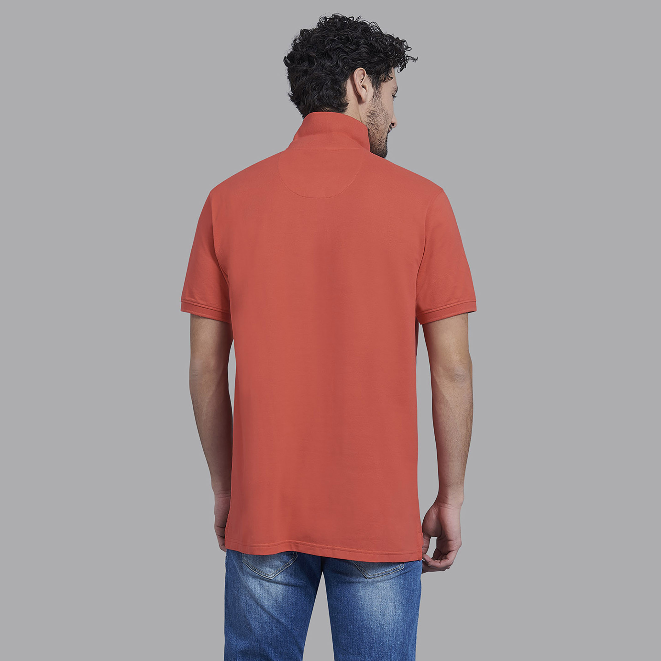 Beverly Hills Polo Club Men Red Solid Short Sleeves Polo T-shirt-men-clothing-tshirtsandpolos-polos-image-5