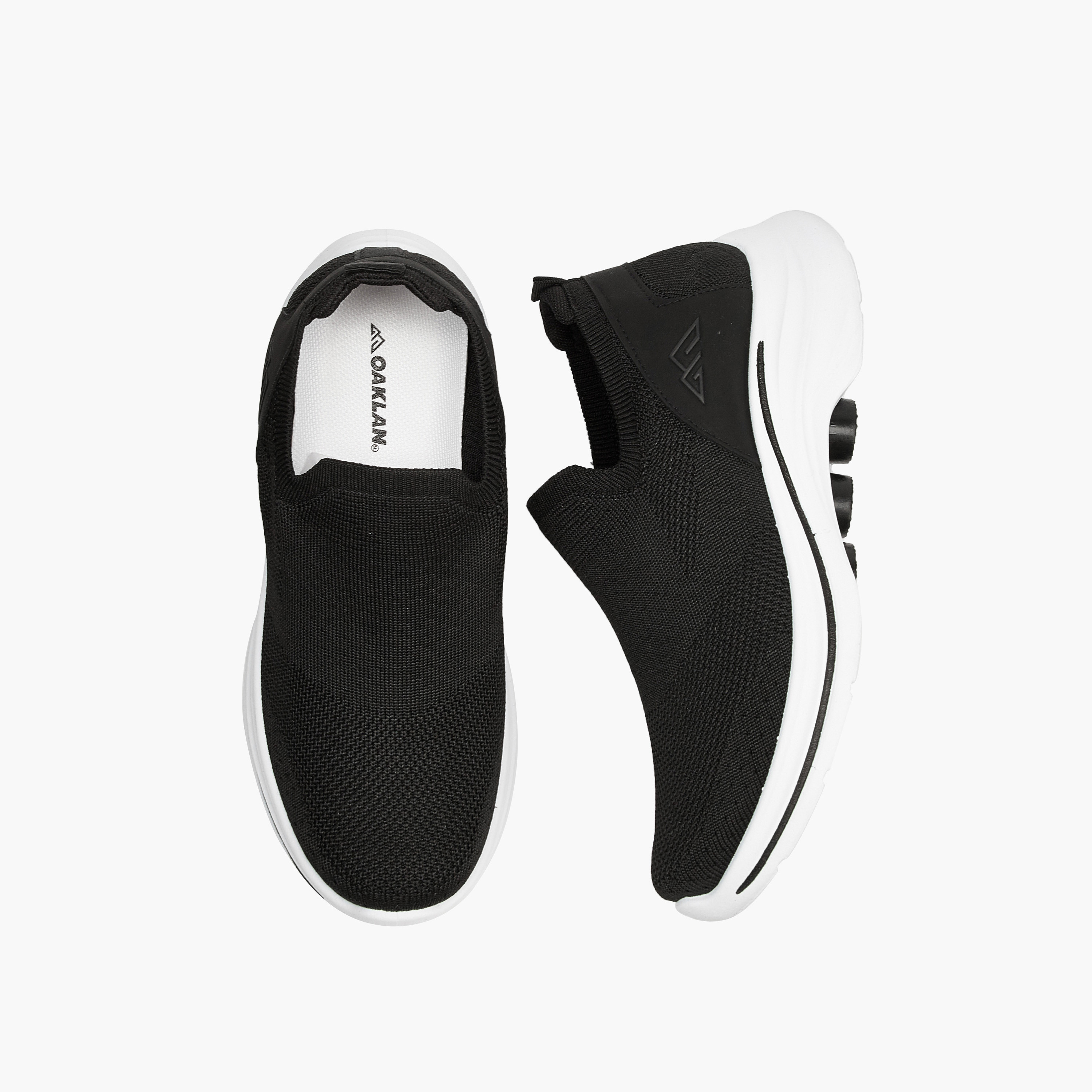 حذاء رياضي سهل الارتداء بارز الملمس بلسان سحب من أوكلان من شو إكسبريس-sports-women-shoes-image-1
