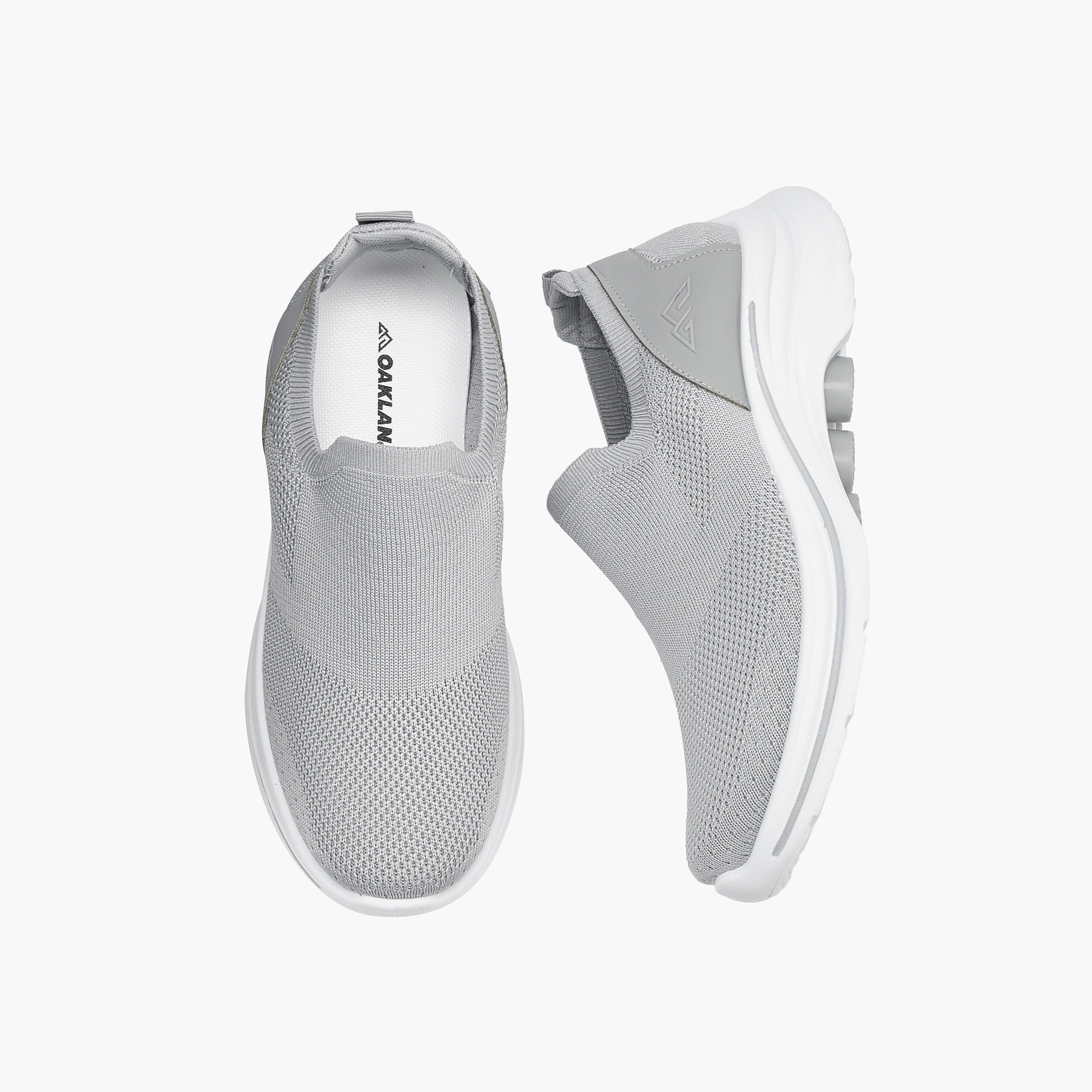 Oaklan by Shoexpress Textured Slip-On Sports Shoes with Pull Tab-sports-women-shoes-image-1