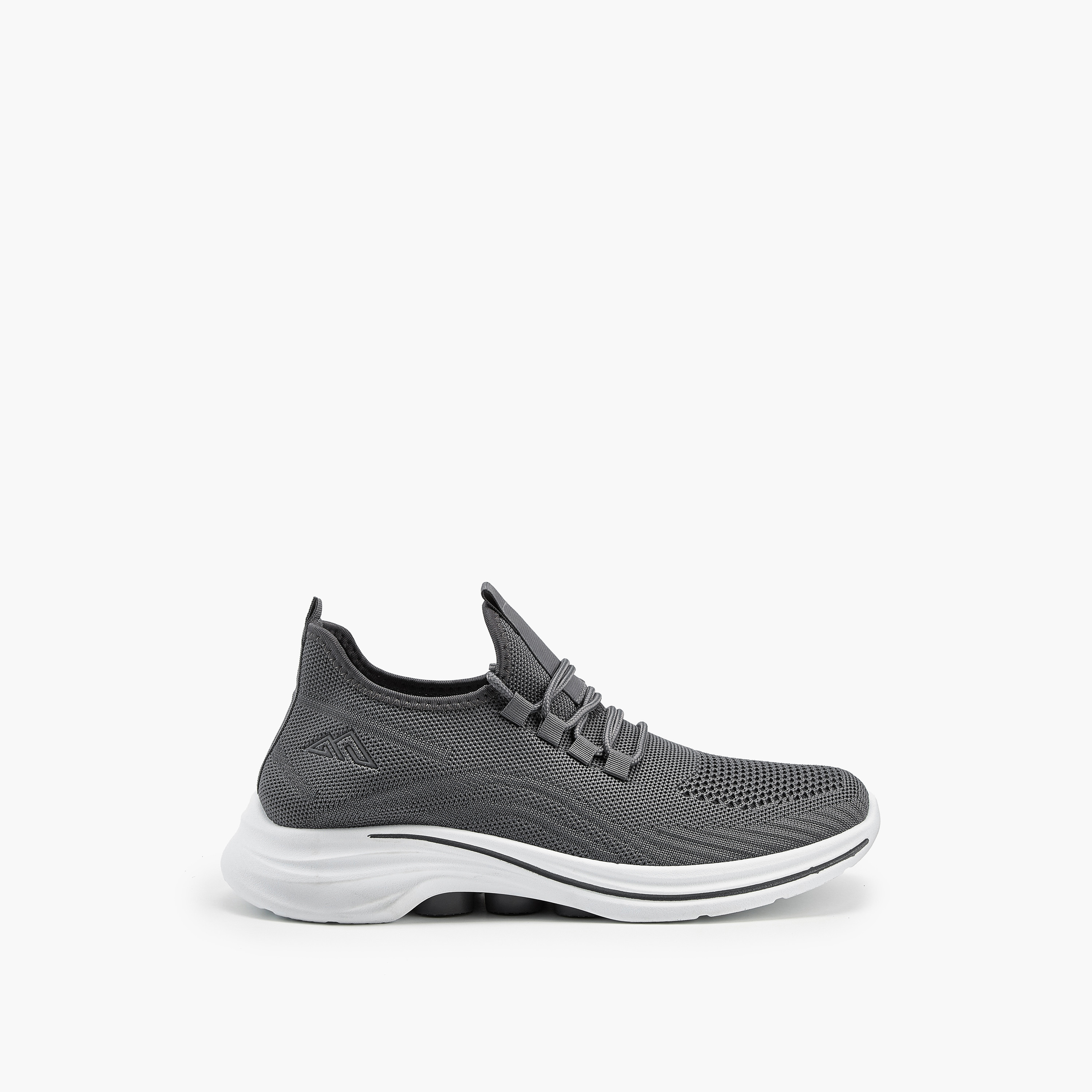 Oaklan by Shoexpress Mesh Detail Lace-Up Sports Shoes-sports-men-shoes-image-3