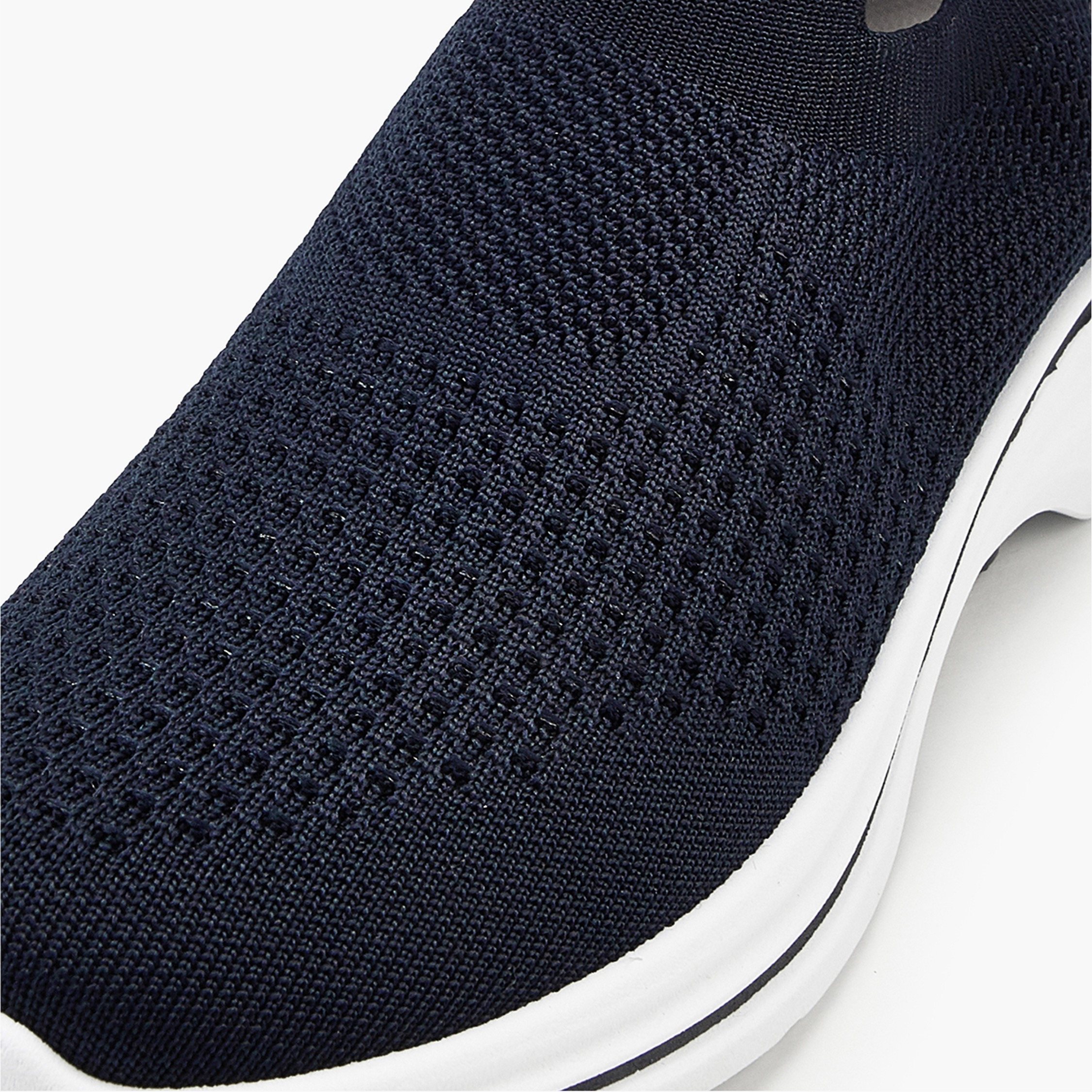 Oaklan by Shoexpress Textured Slip-On Sports Shoes with Pull Tab-sports-men-shoes-image-4