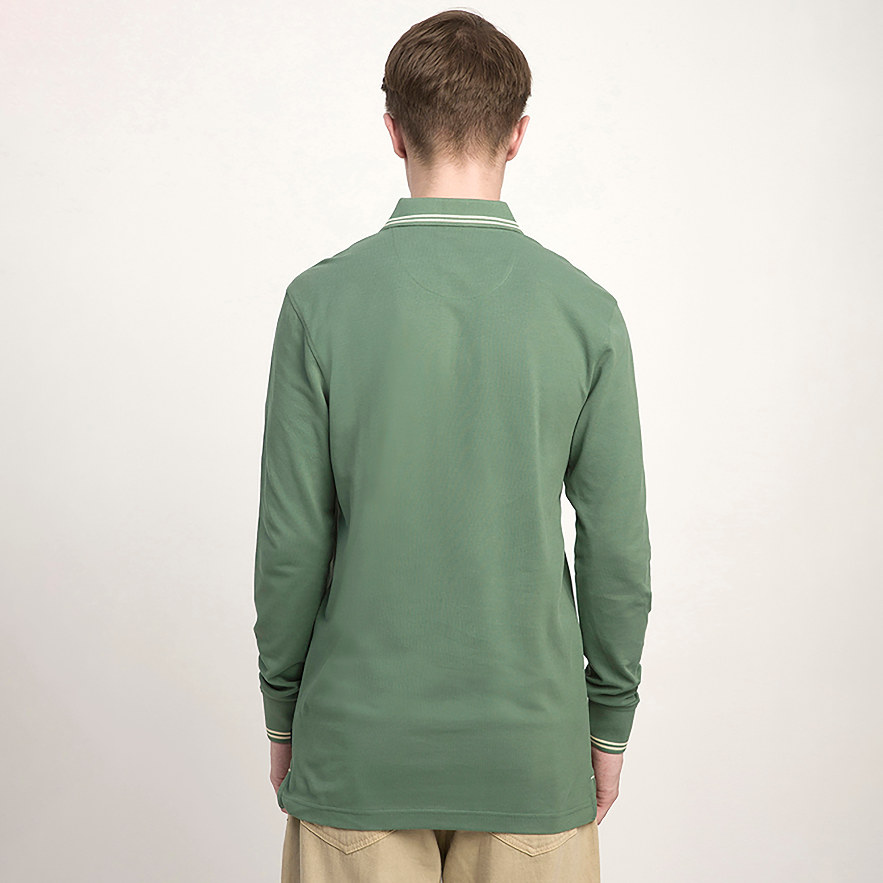 Beverly Hills Polo Club Plain Collared Long Sleeves Men's Polo T-Shirt-men-clothing-tshirtsandpolos-polos-image-4