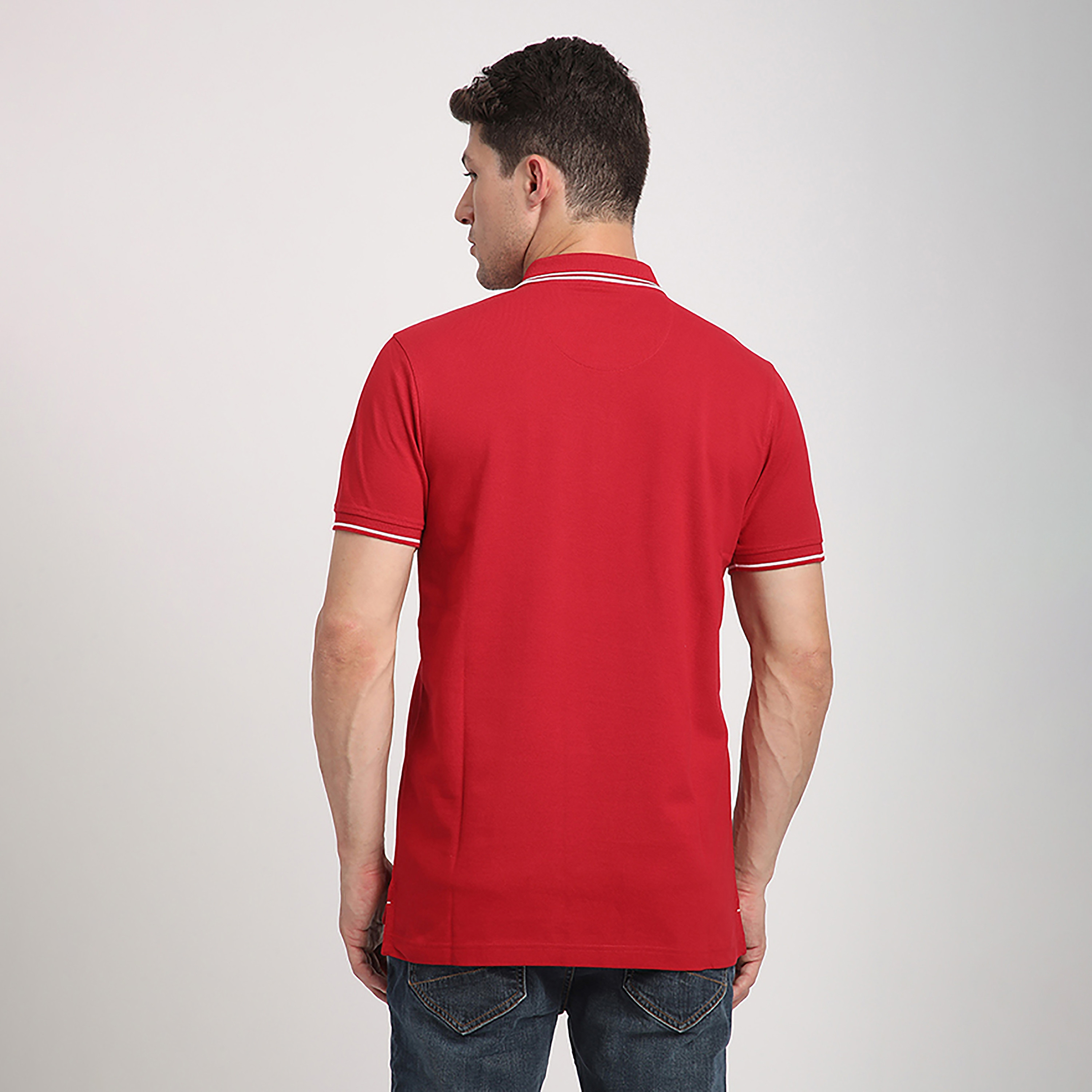 Beverly Hills Polo Club Plain Collared Short Sleeves Men's Polo T-Shirt-men-clothing-tshirtsandpolos-polos-image-5