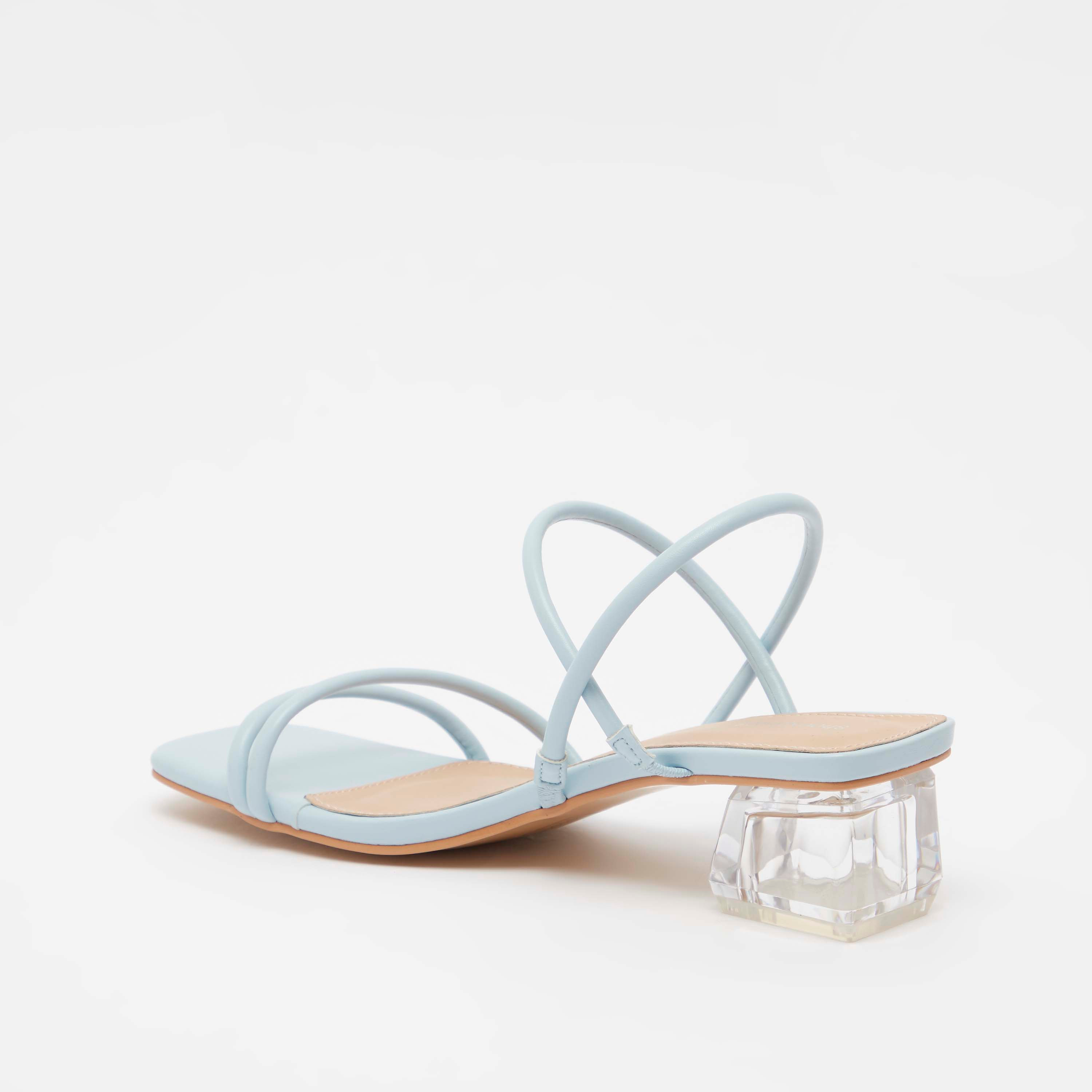 Solid Slide Sandals with Block Heels and Back Strap-women-shoes-heels-image-3