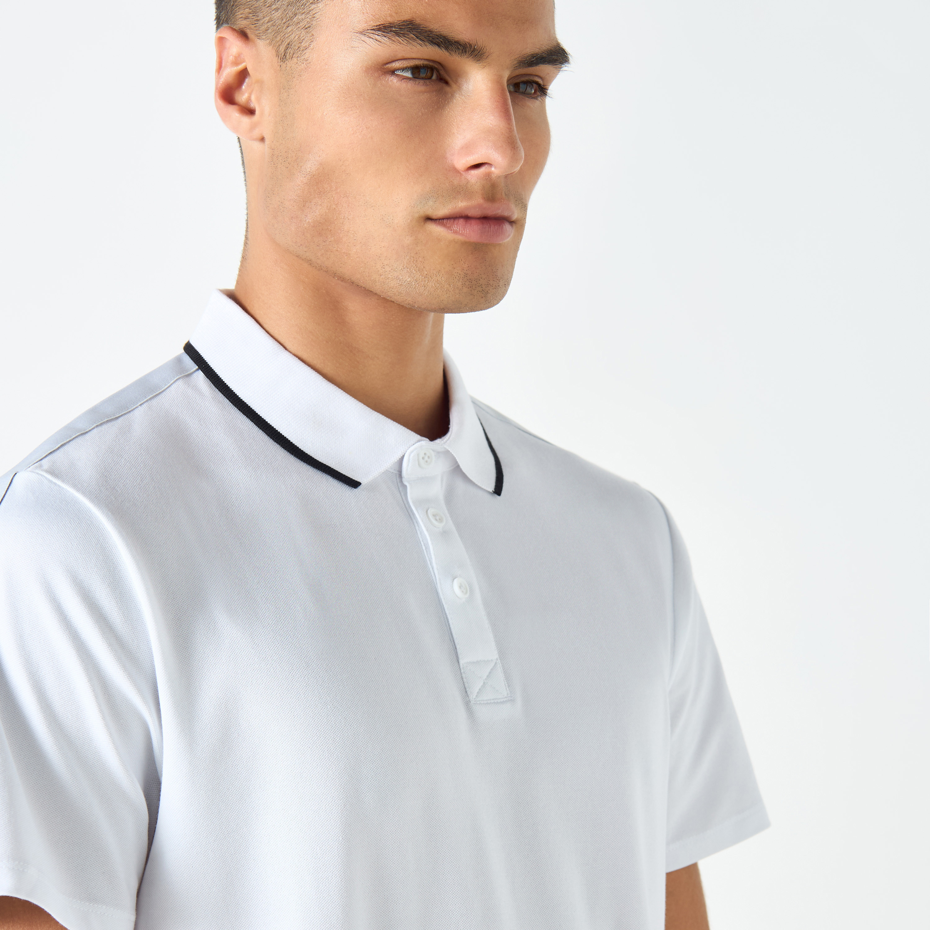 Guess Tape Detail Polo T-shirt with Short Sleeves-men-clothing-tshirtsandpolos-polos-image-4